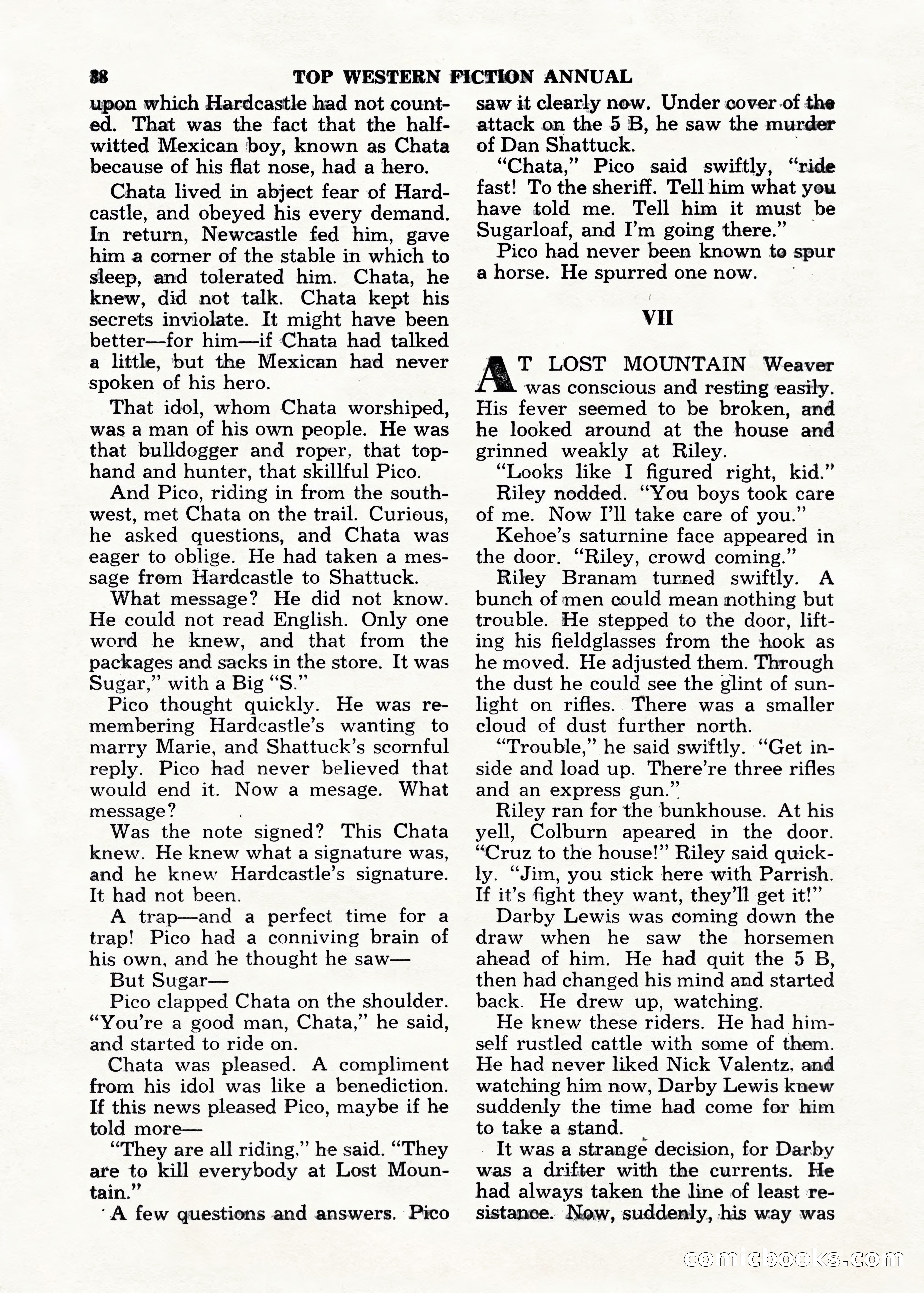 Top Western Fiction Annual — page 38 of 100