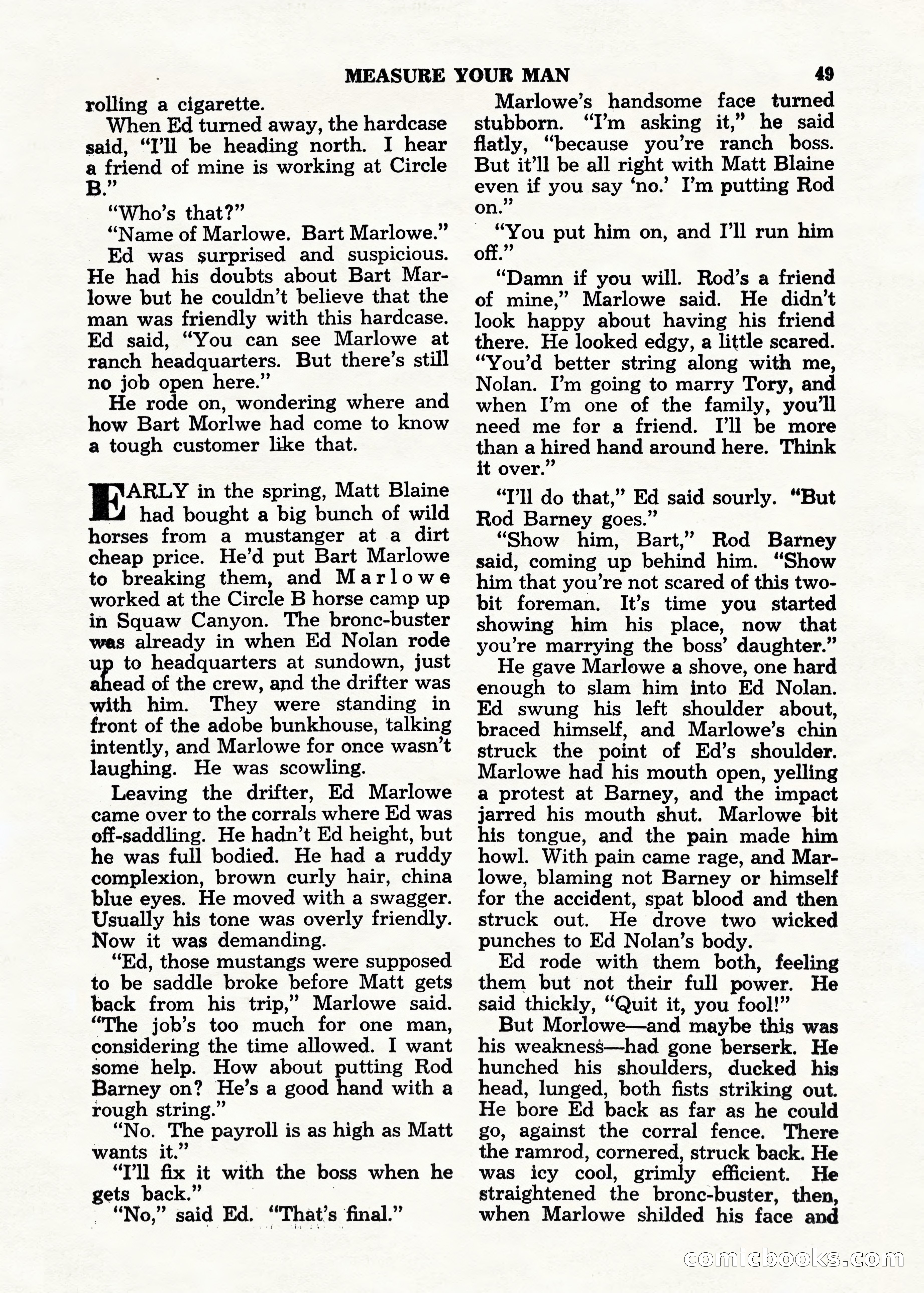Top Western Fiction Annual — page 49 of 100