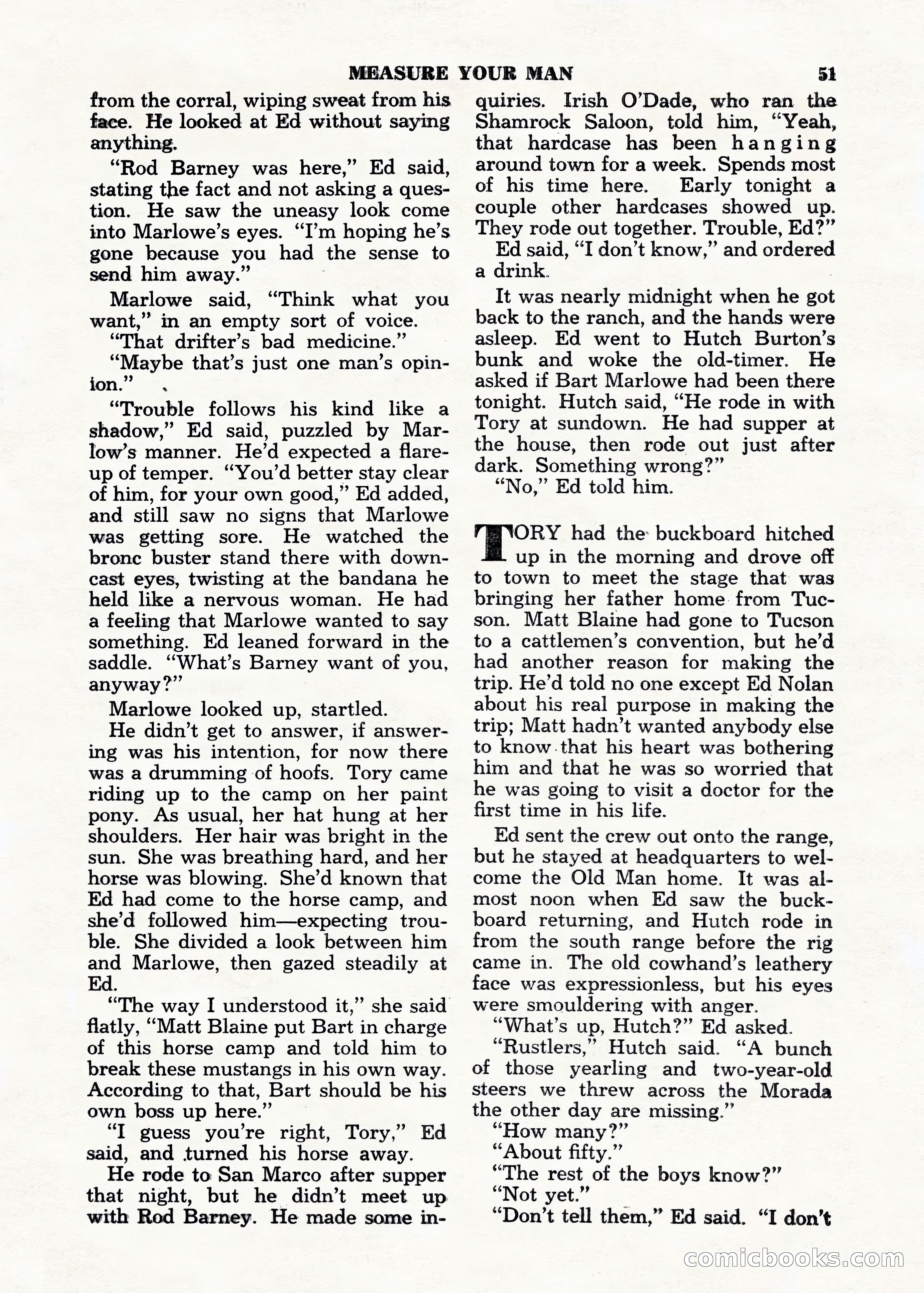 Top Western Fiction Annual — page 51 of 100