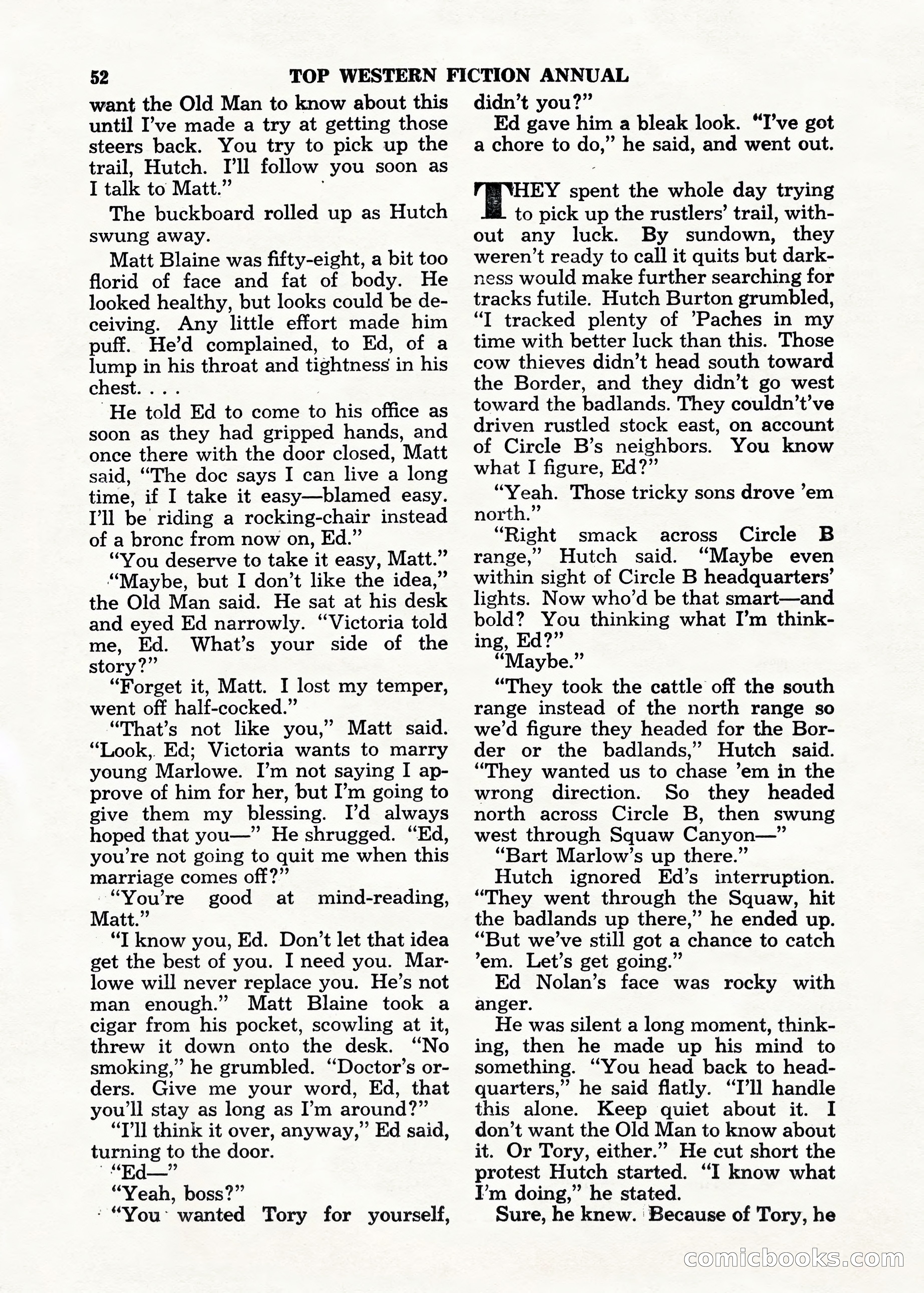 Top Western Fiction Annual — page 52 of 100