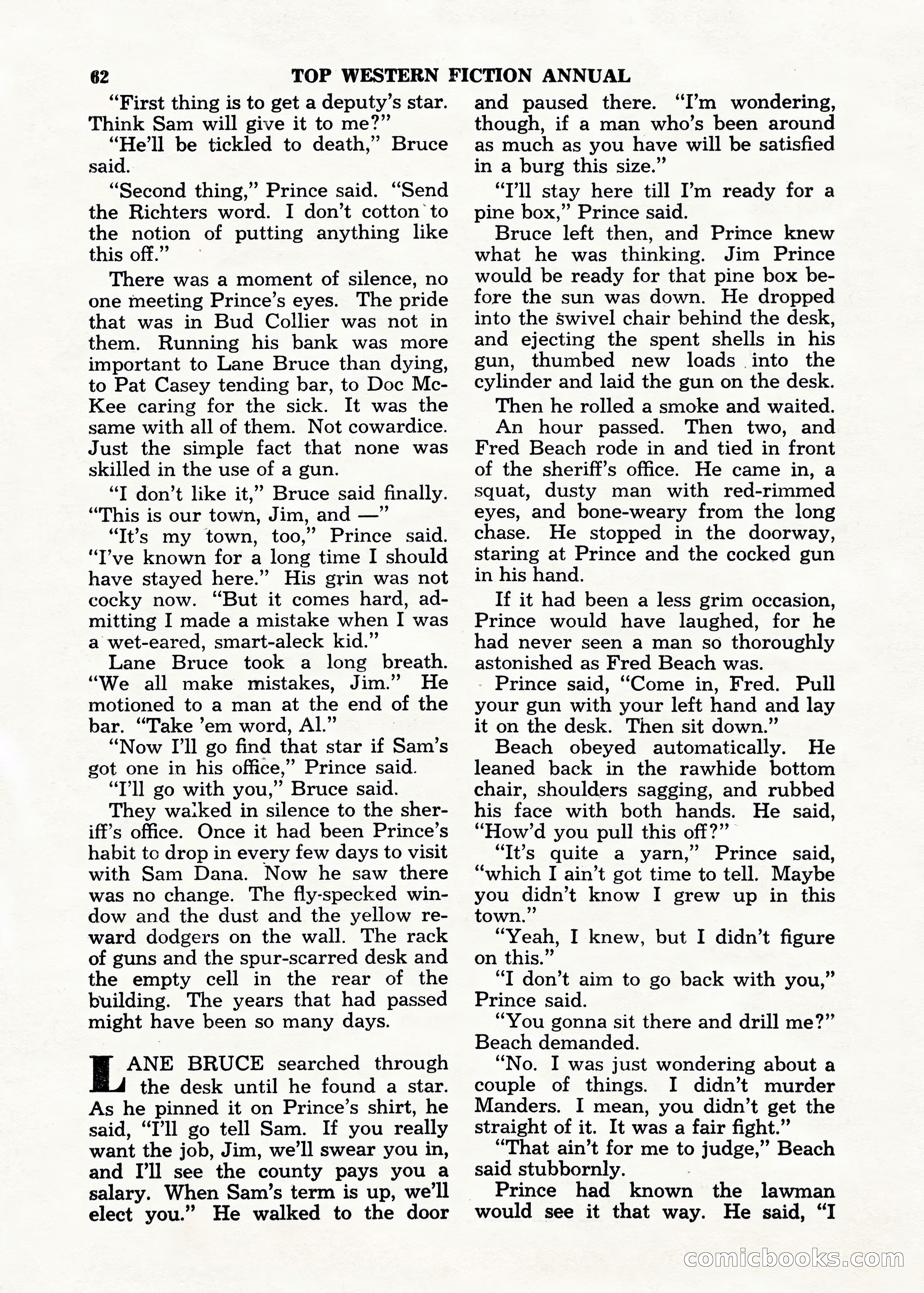 Top Western Fiction Annual — page 62 of 100