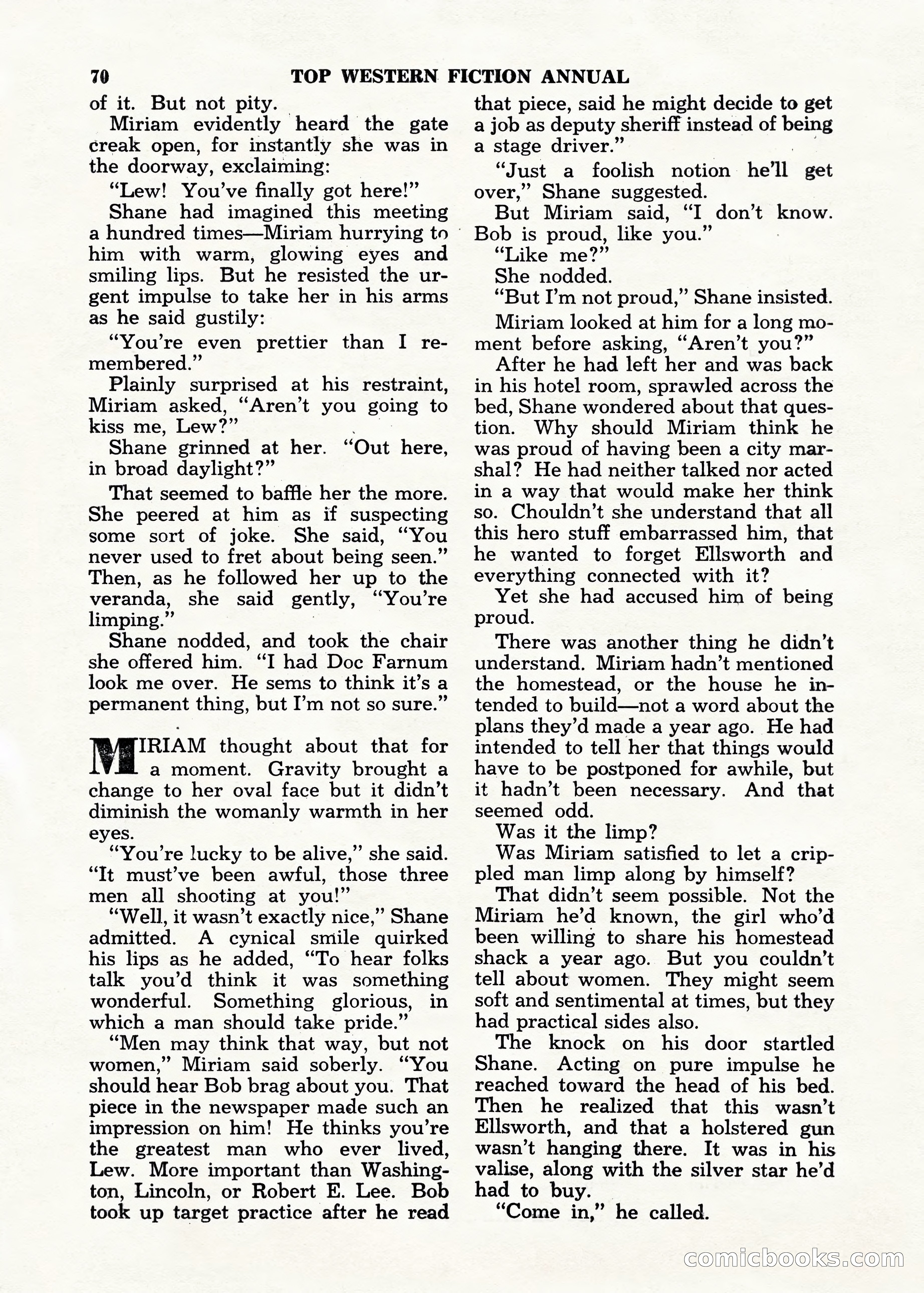 Top Western Fiction Annual — page 70 of 100