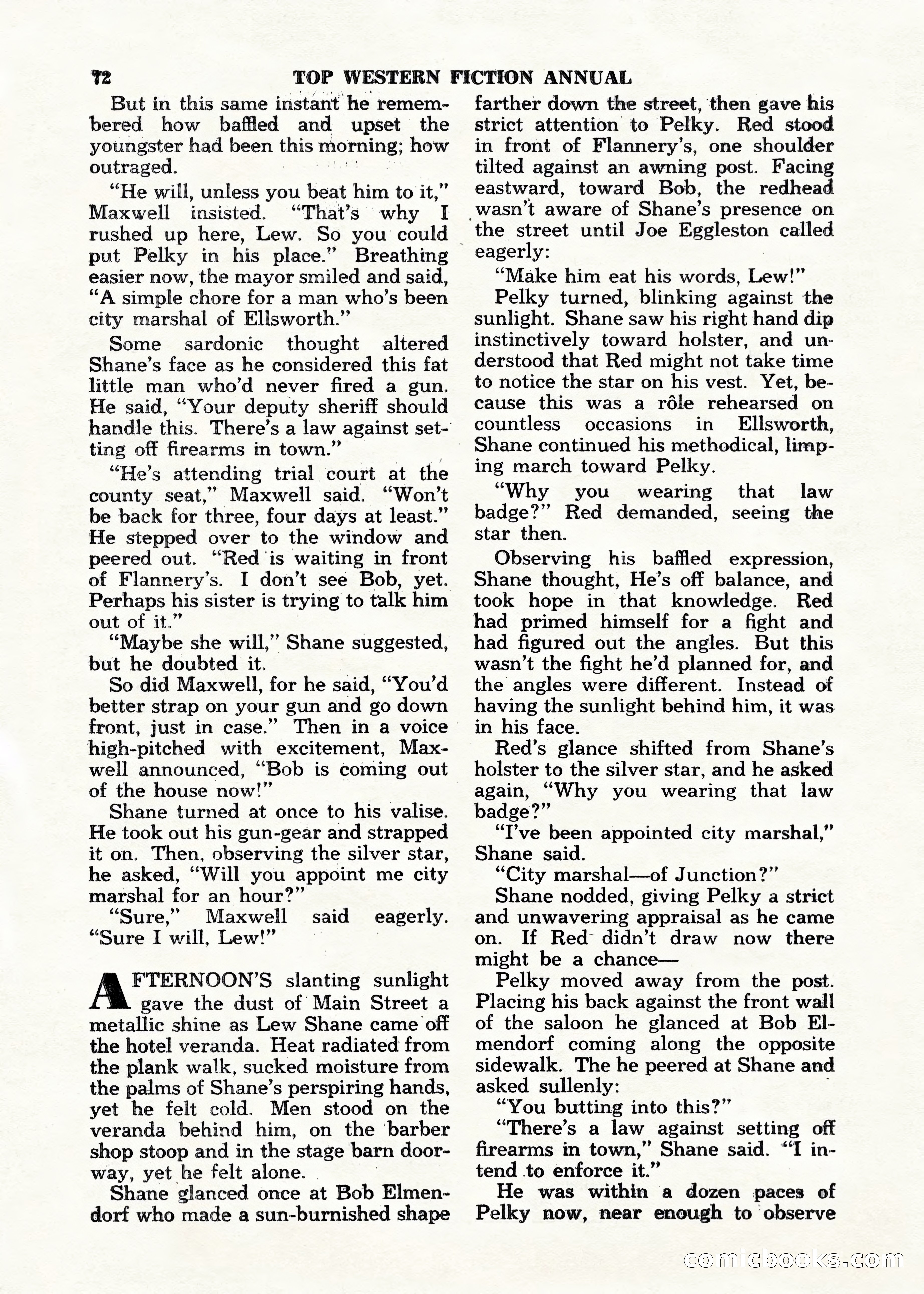 Top Western Fiction Annual — page 72 of 100