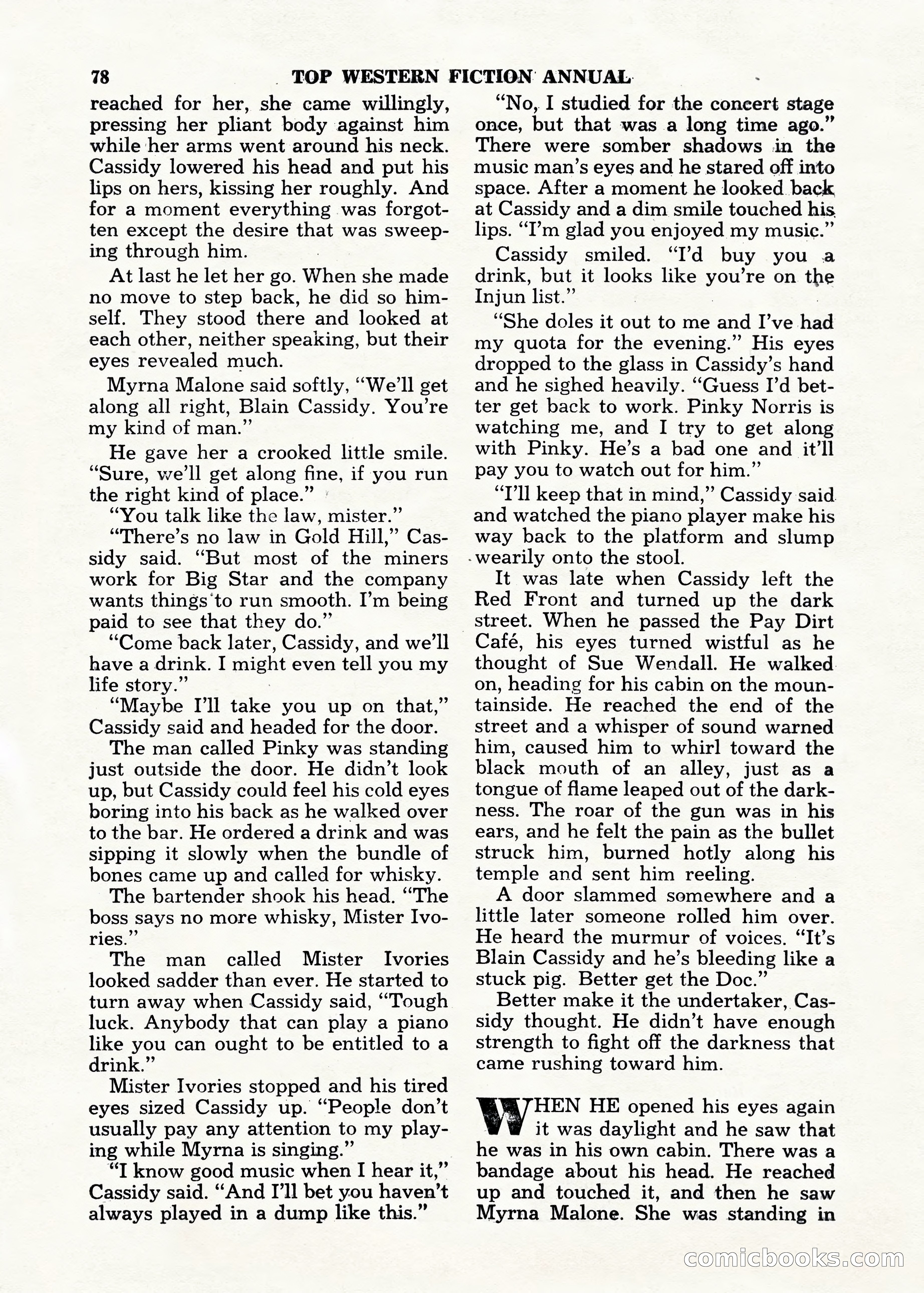 Top Western Fiction Annual — page 78 of 100