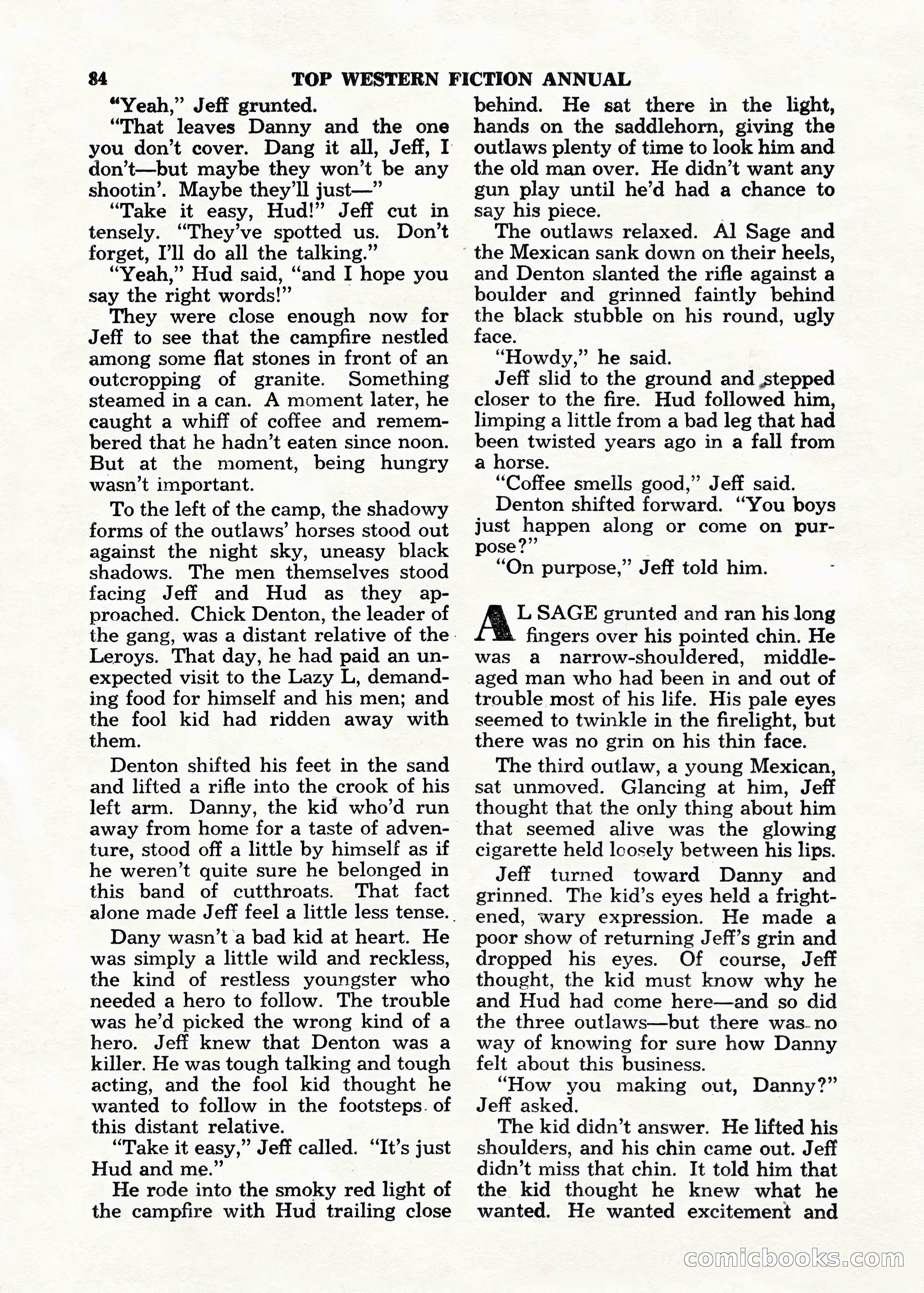 Top Western Fiction Annual — page 84 of 100
