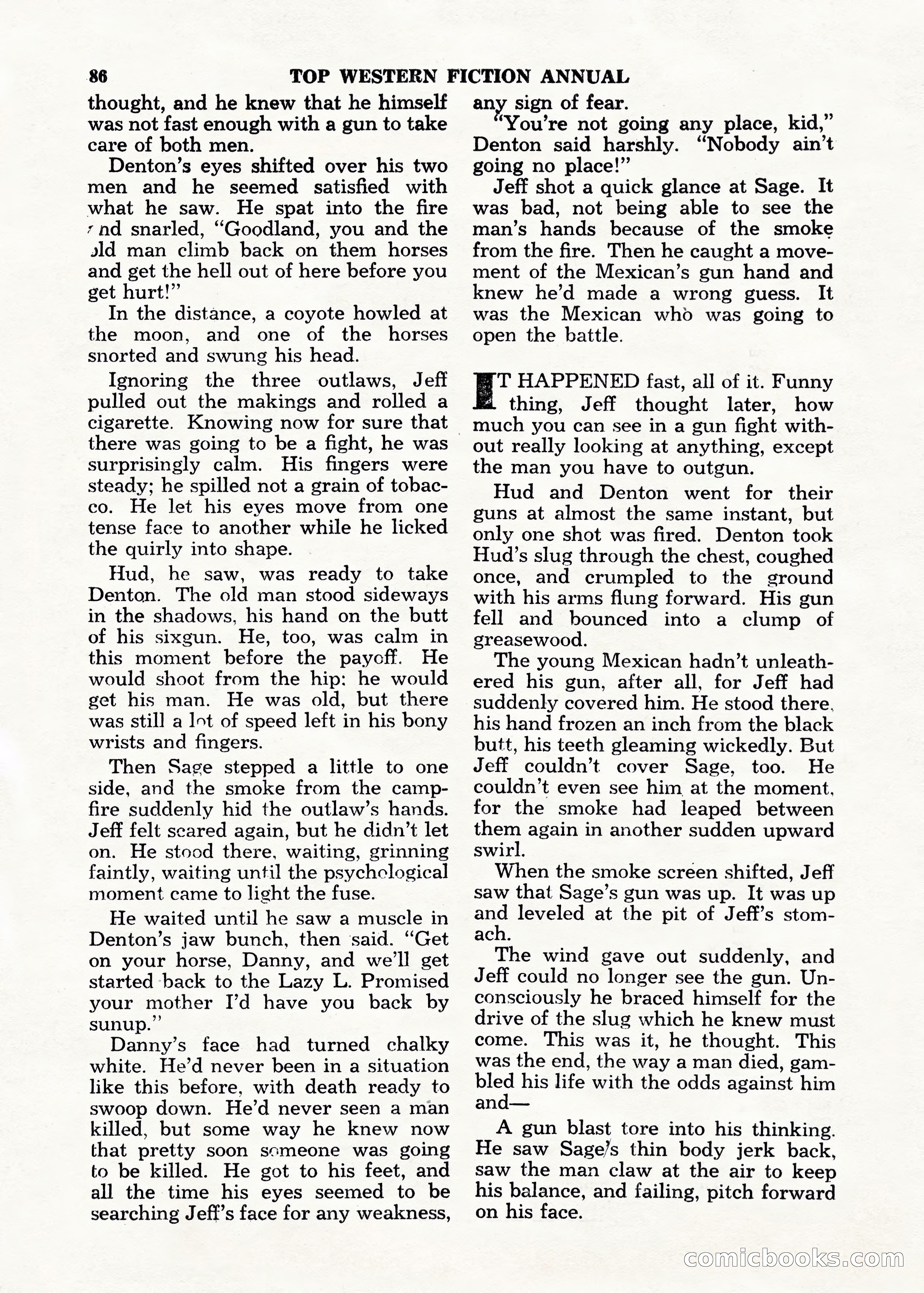 Top Western Fiction Annual — page 86 of 100