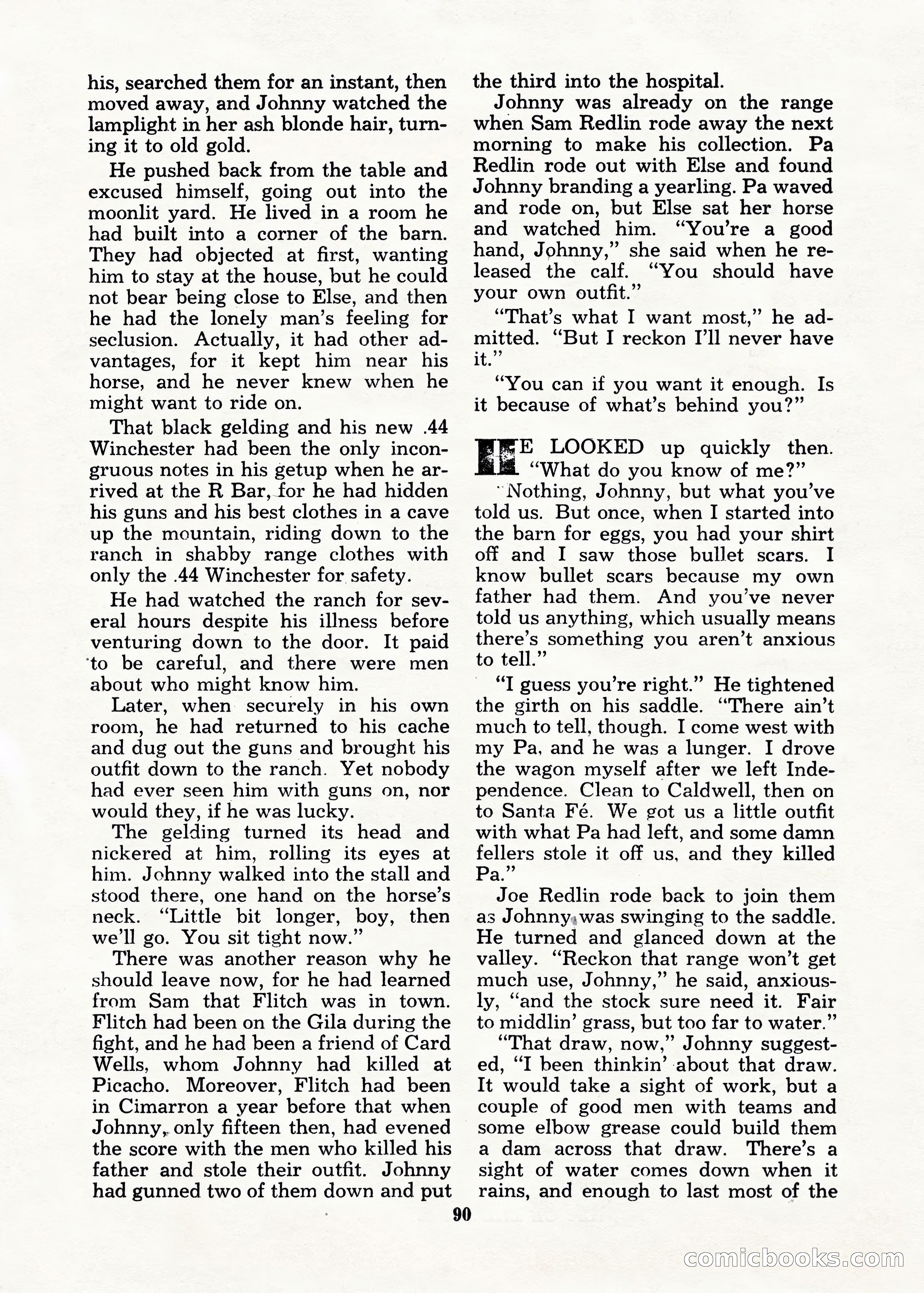 Top Western Fiction Annual — page 90 of 100