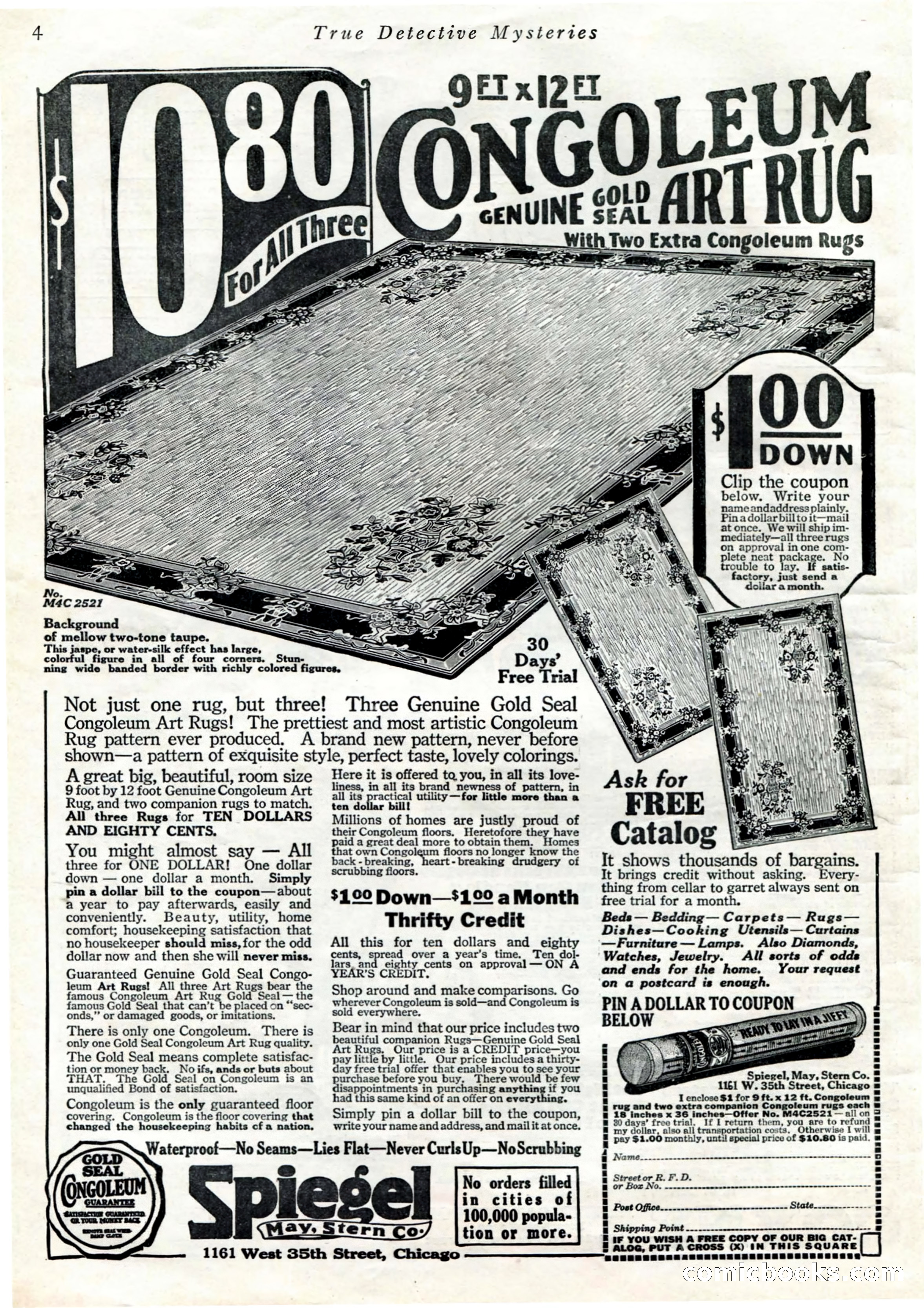True Detective Mysteries, April 1927 — page 6 of 124