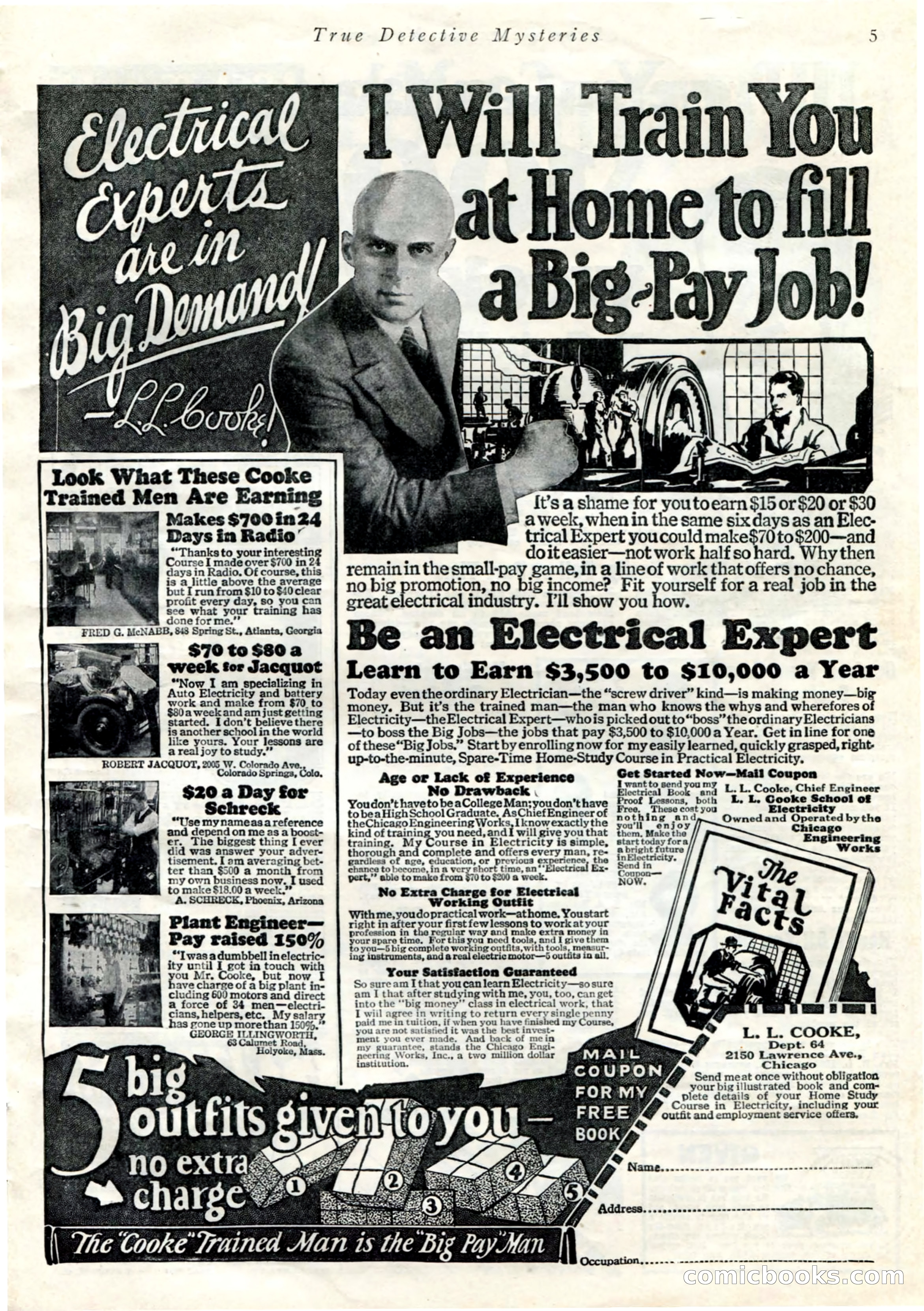 True Detective Mysteries, April 1927 — page 7 of 124