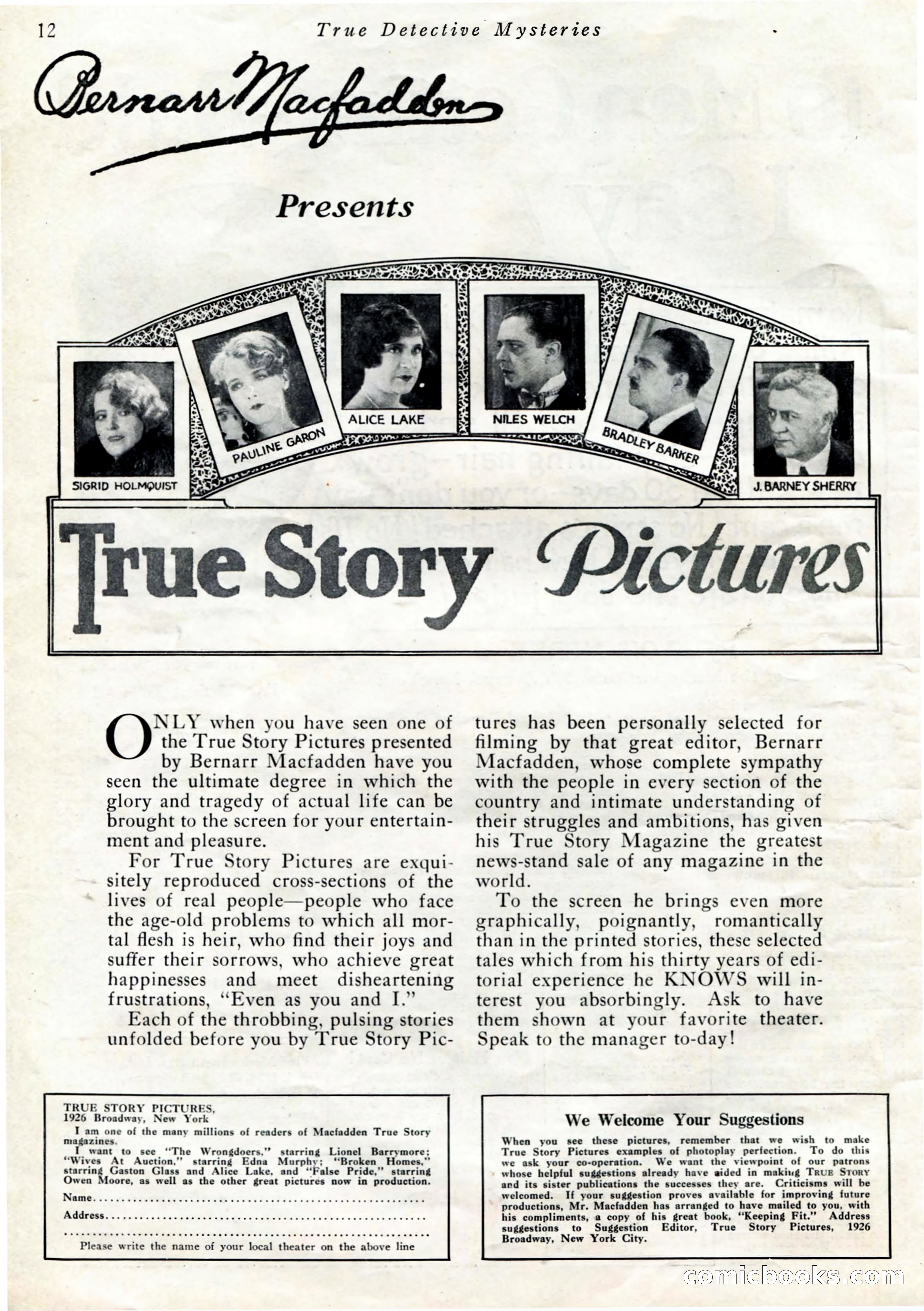 True Detective Mysteries, April 1927 — page 14 of 124