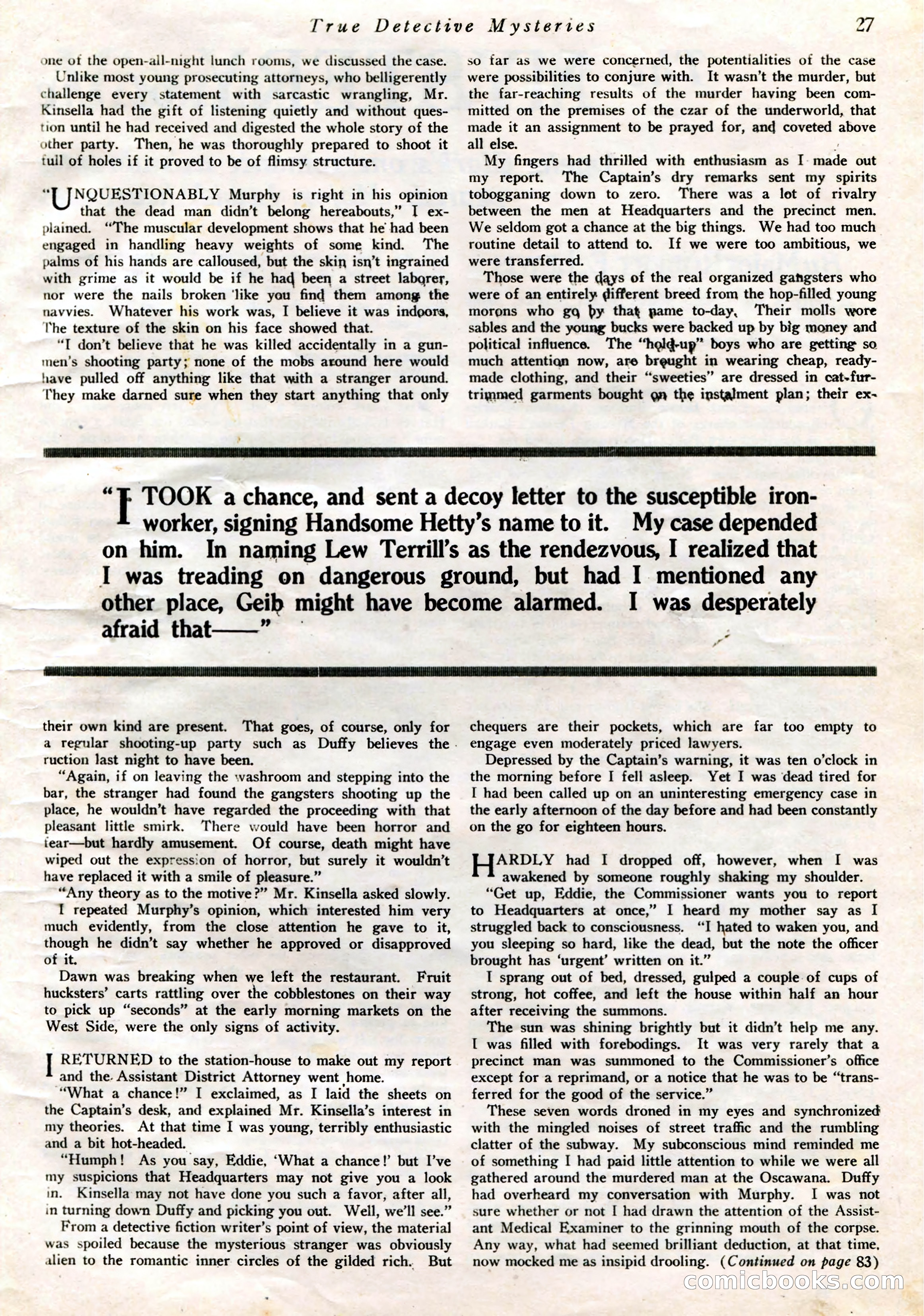 True Detective Mysteries, April 1927 — page 29 of 124