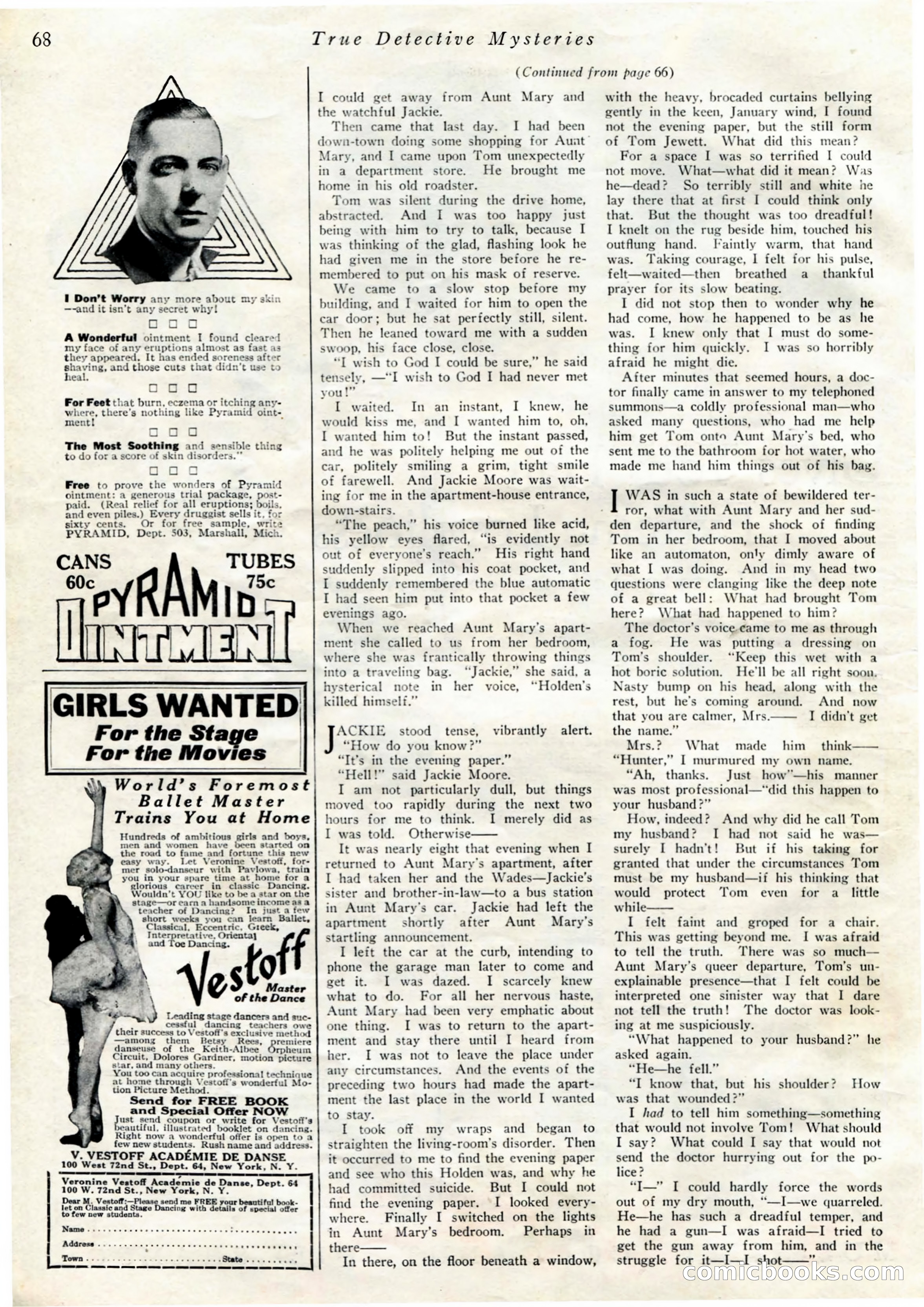 True Detective Mysteries, April 1927 — page 70 of 124