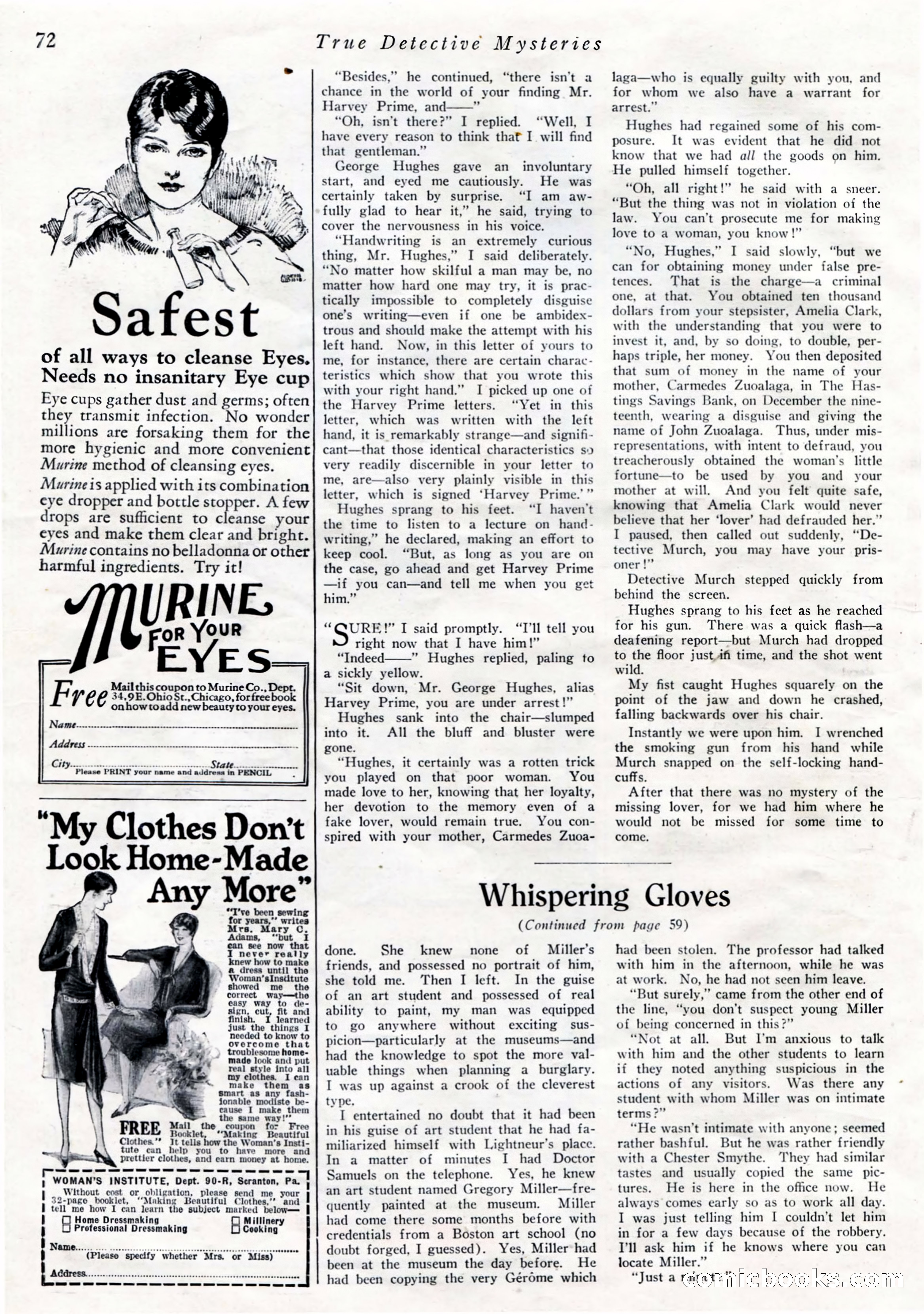 True Detective Mysteries, April 1927 — page 74 of 124