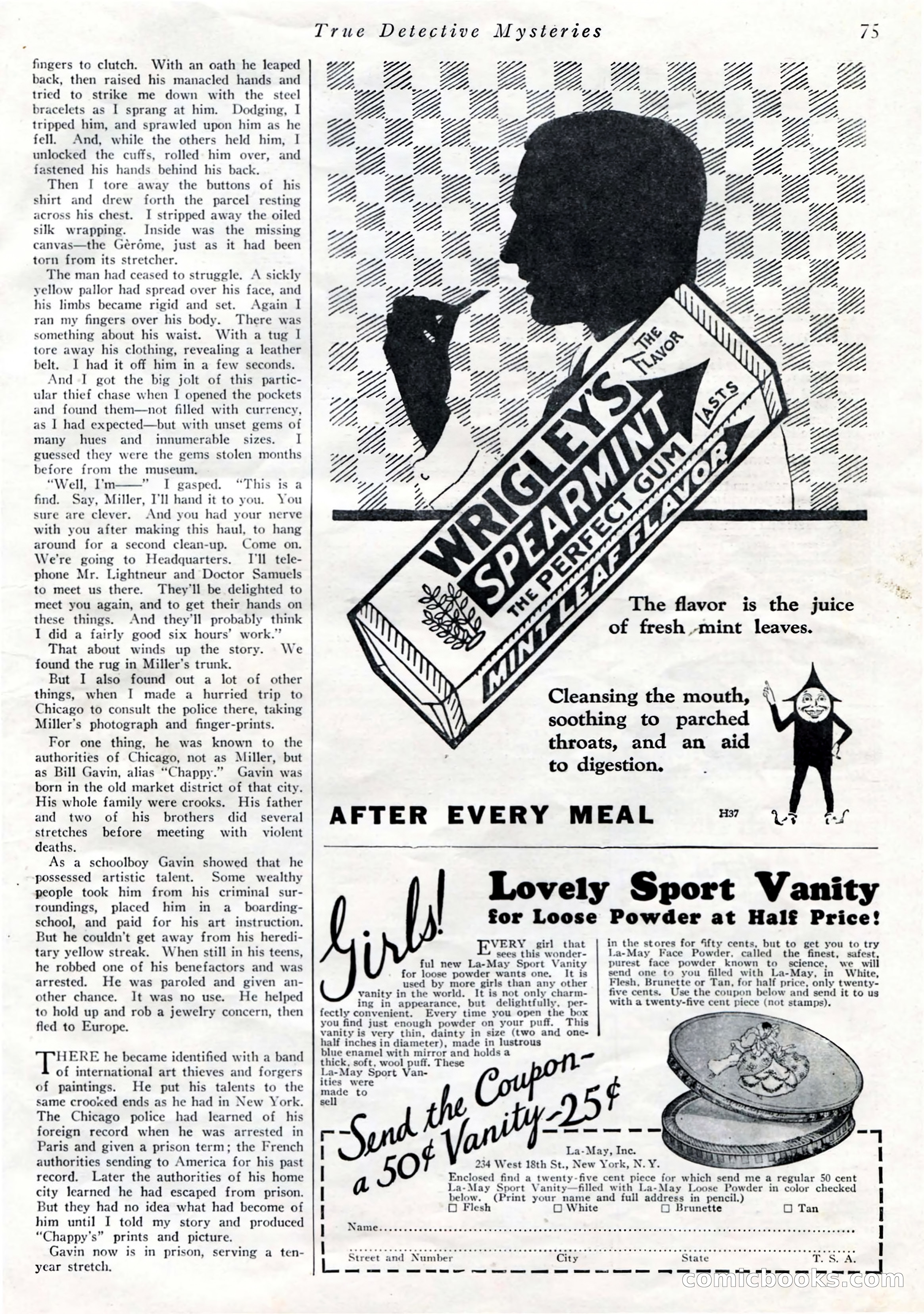 True Detective Mysteries, April 1927 — page 77 of 124