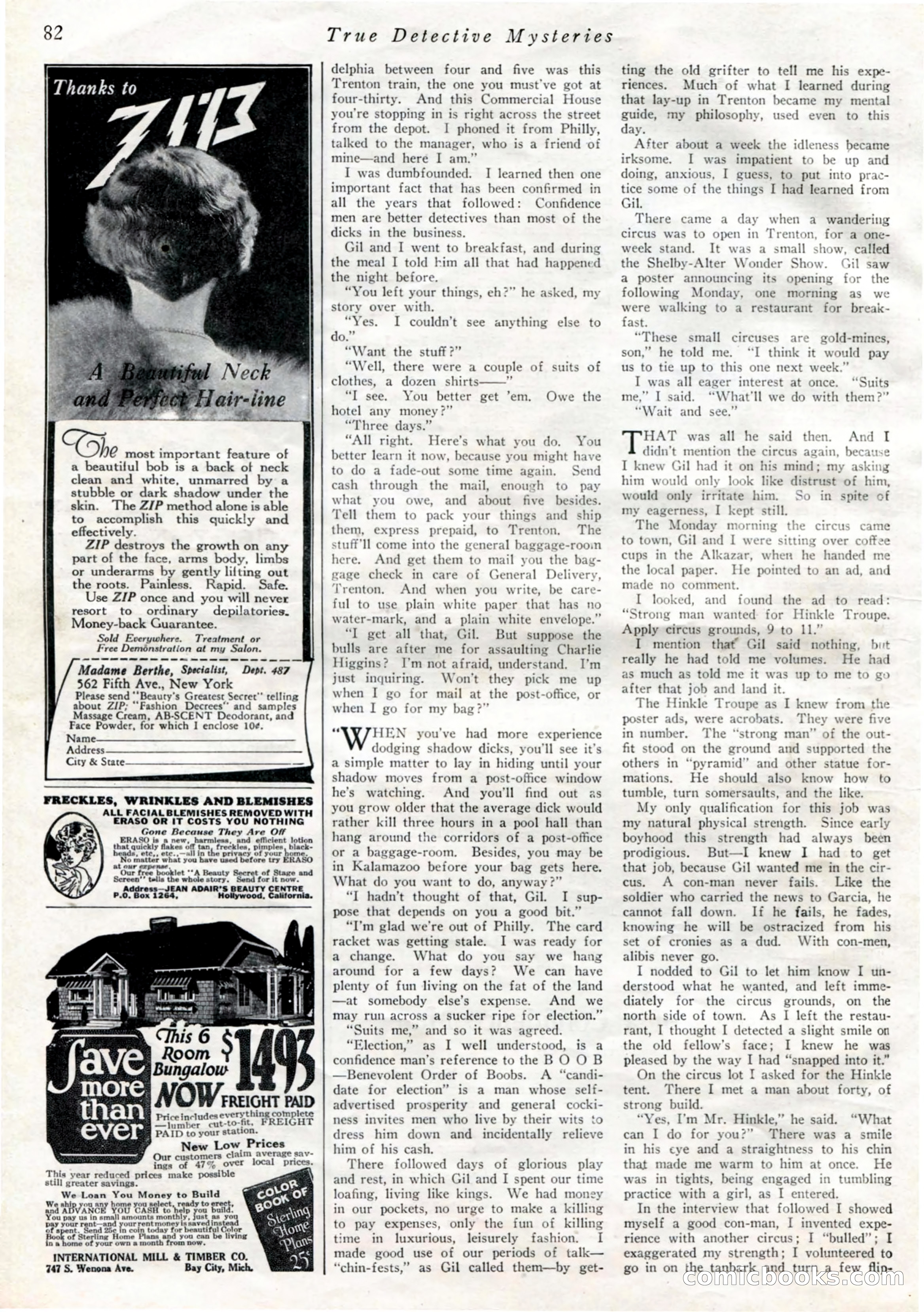 True Detective Mysteries, April 1927 — page 84 of 124
