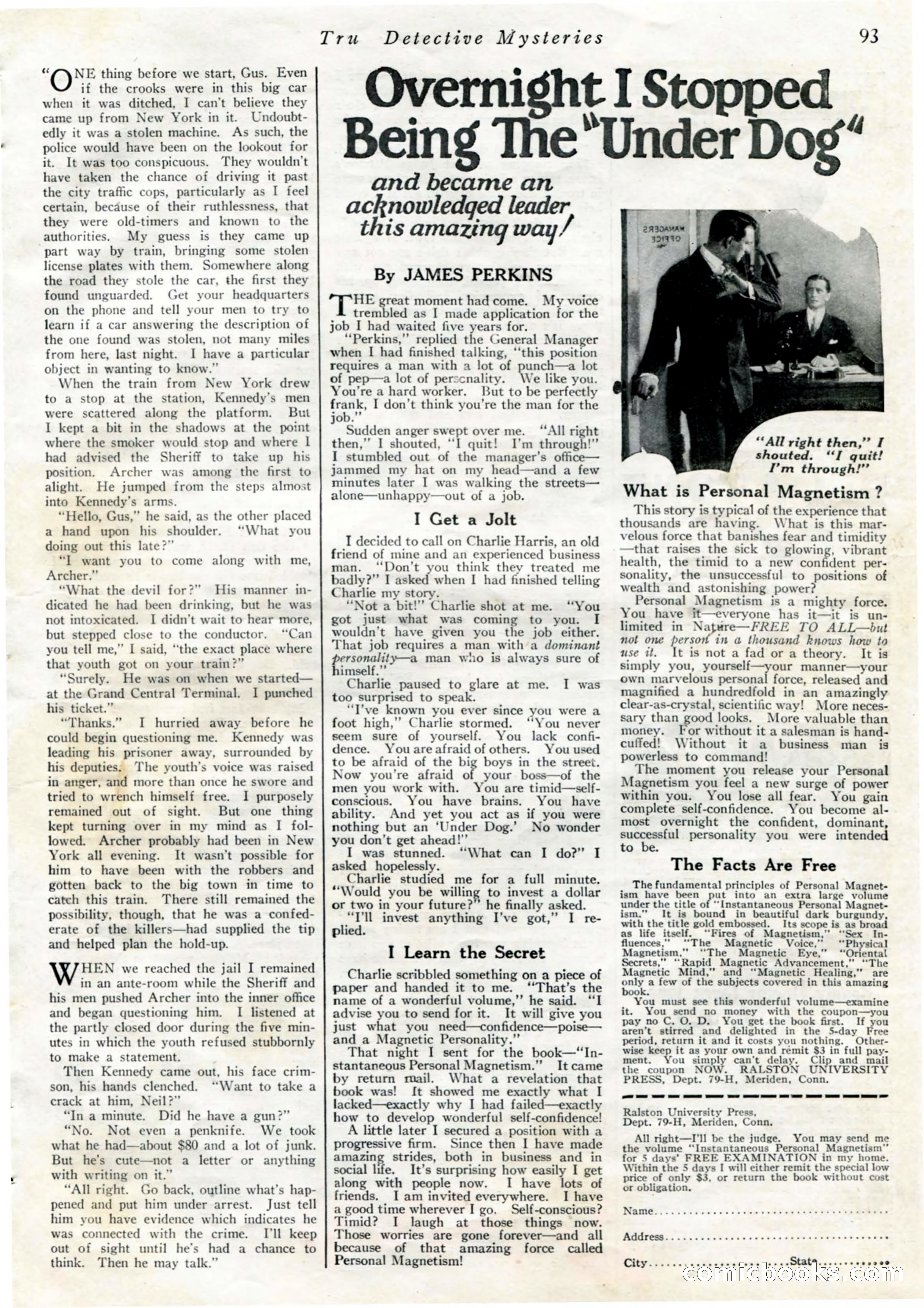True Detective Mysteries, April 1927 — page 95 of 124