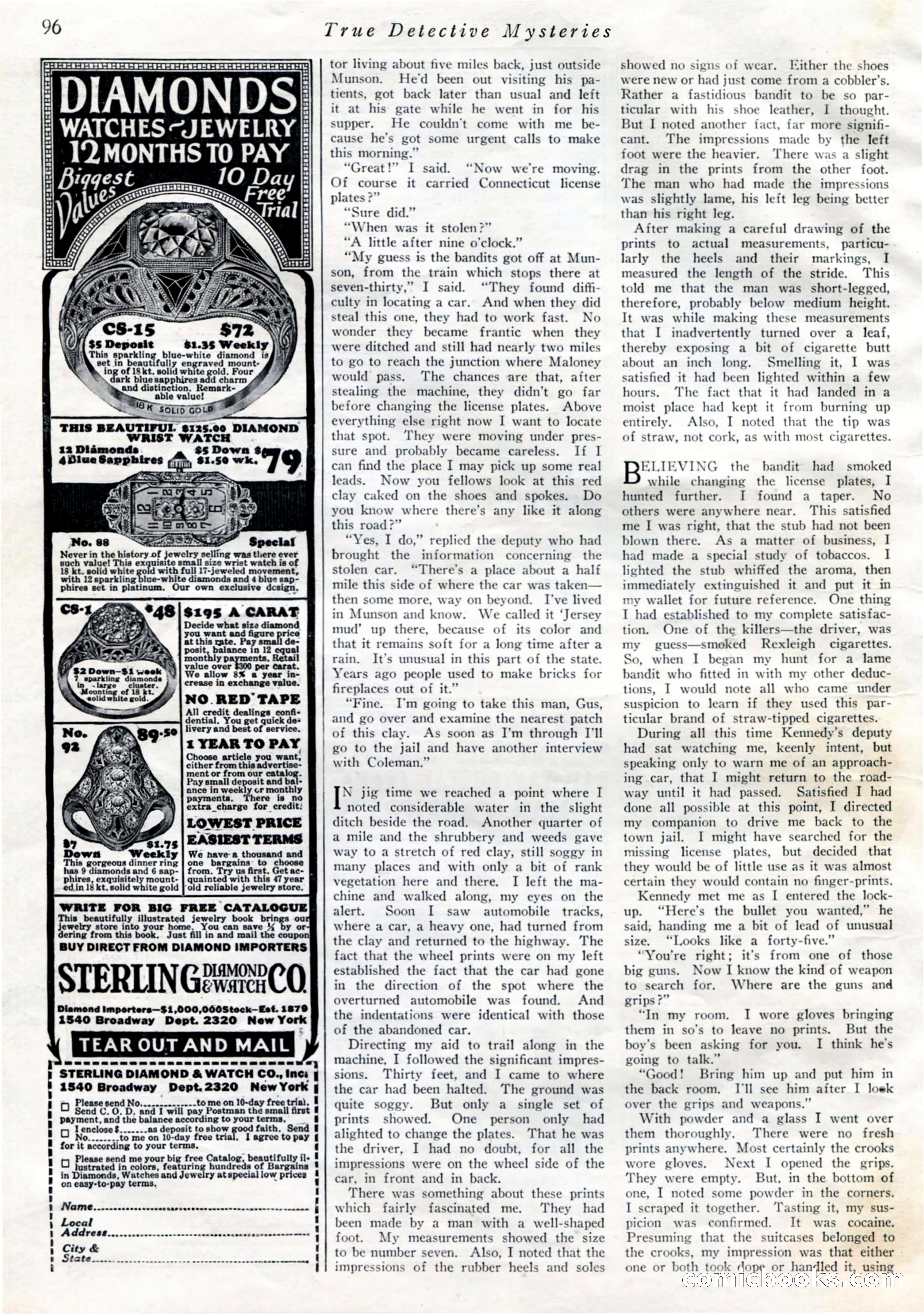 True Detective Mysteries, April 1927 — page 98 of 124