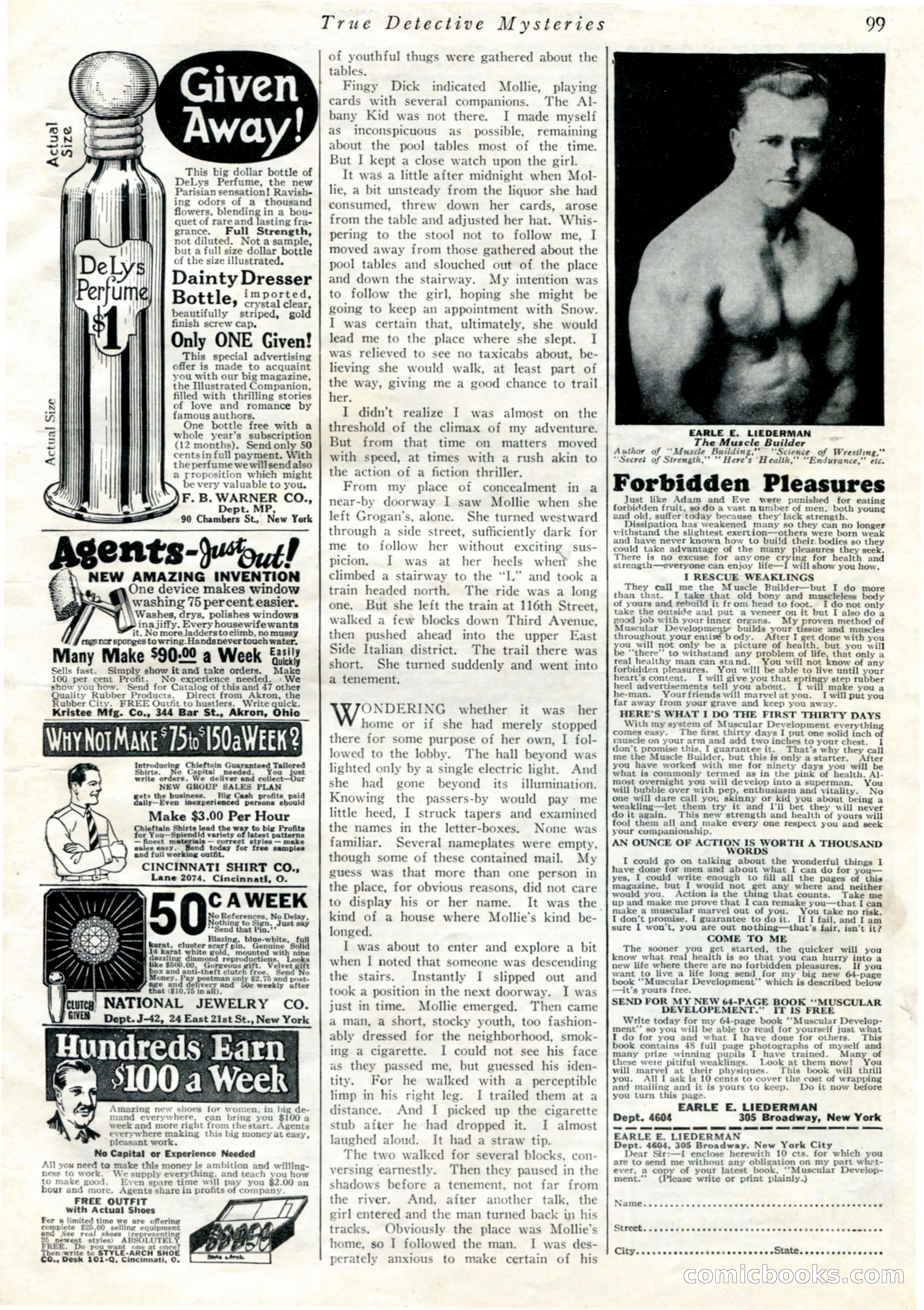 True Detective Mysteries, April 1927 — page 101 of 124