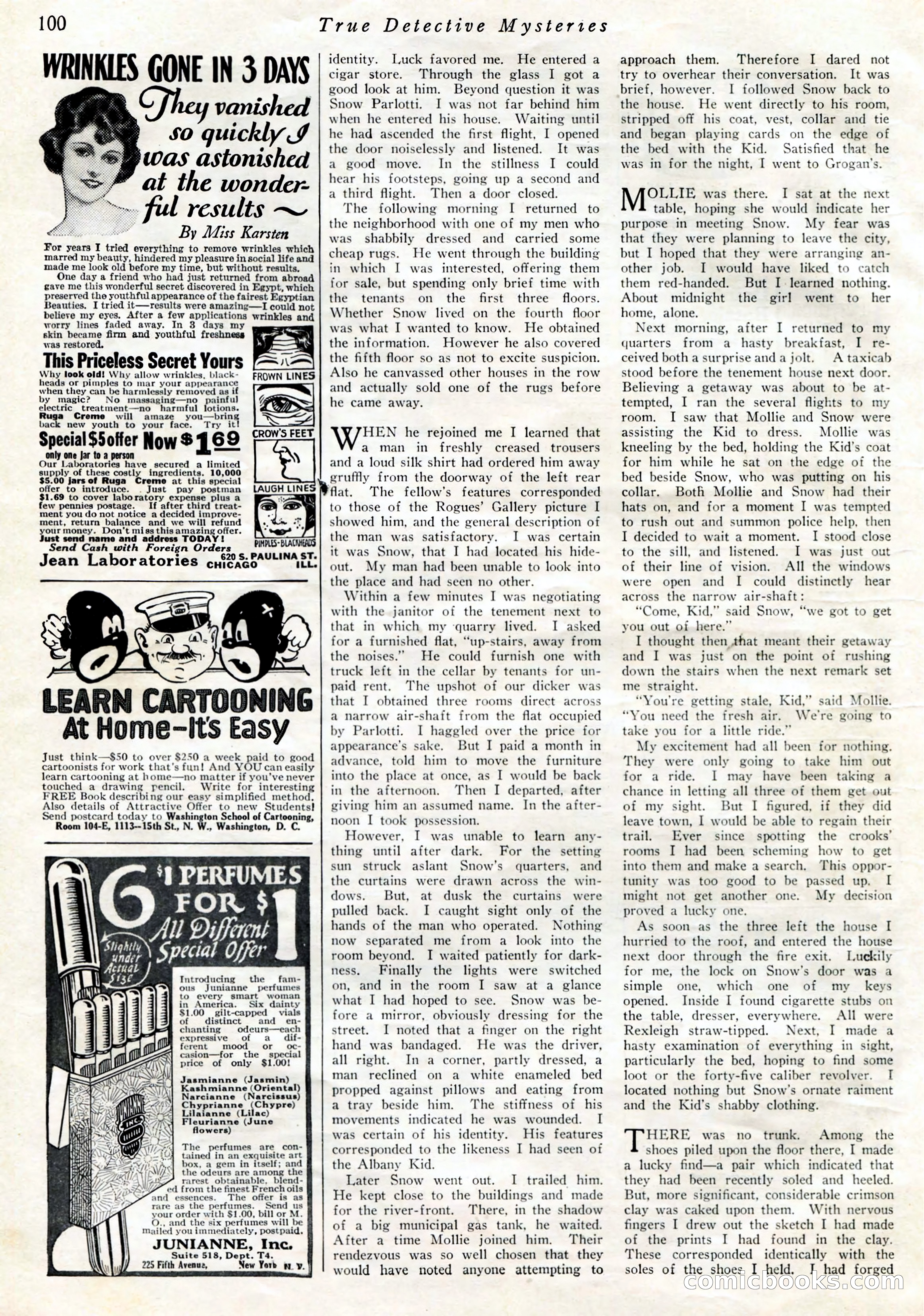 True Detective Mysteries, April 1927 — page 102 of 124