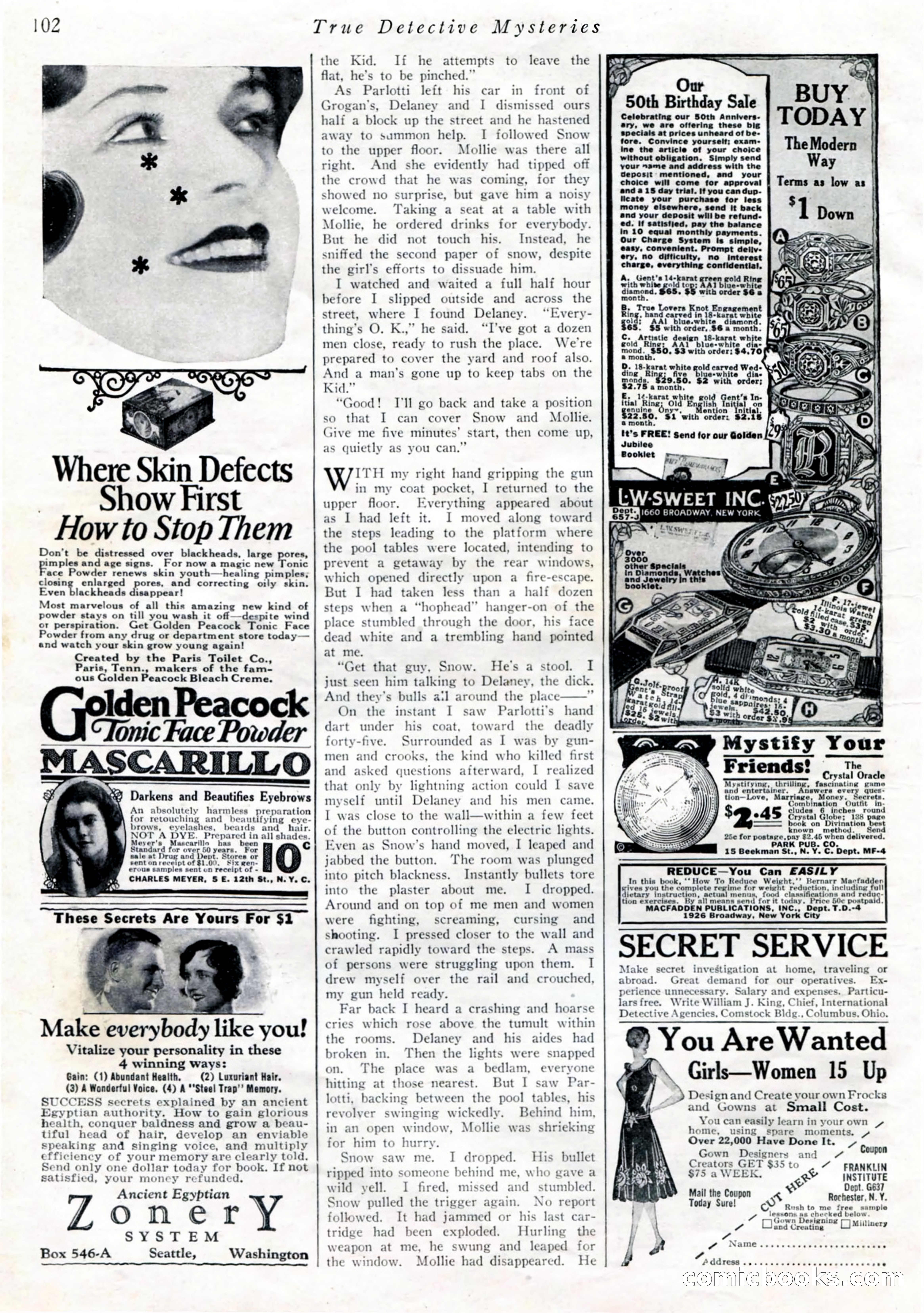 True Detective Mysteries, April 1927 — page 104 of 124