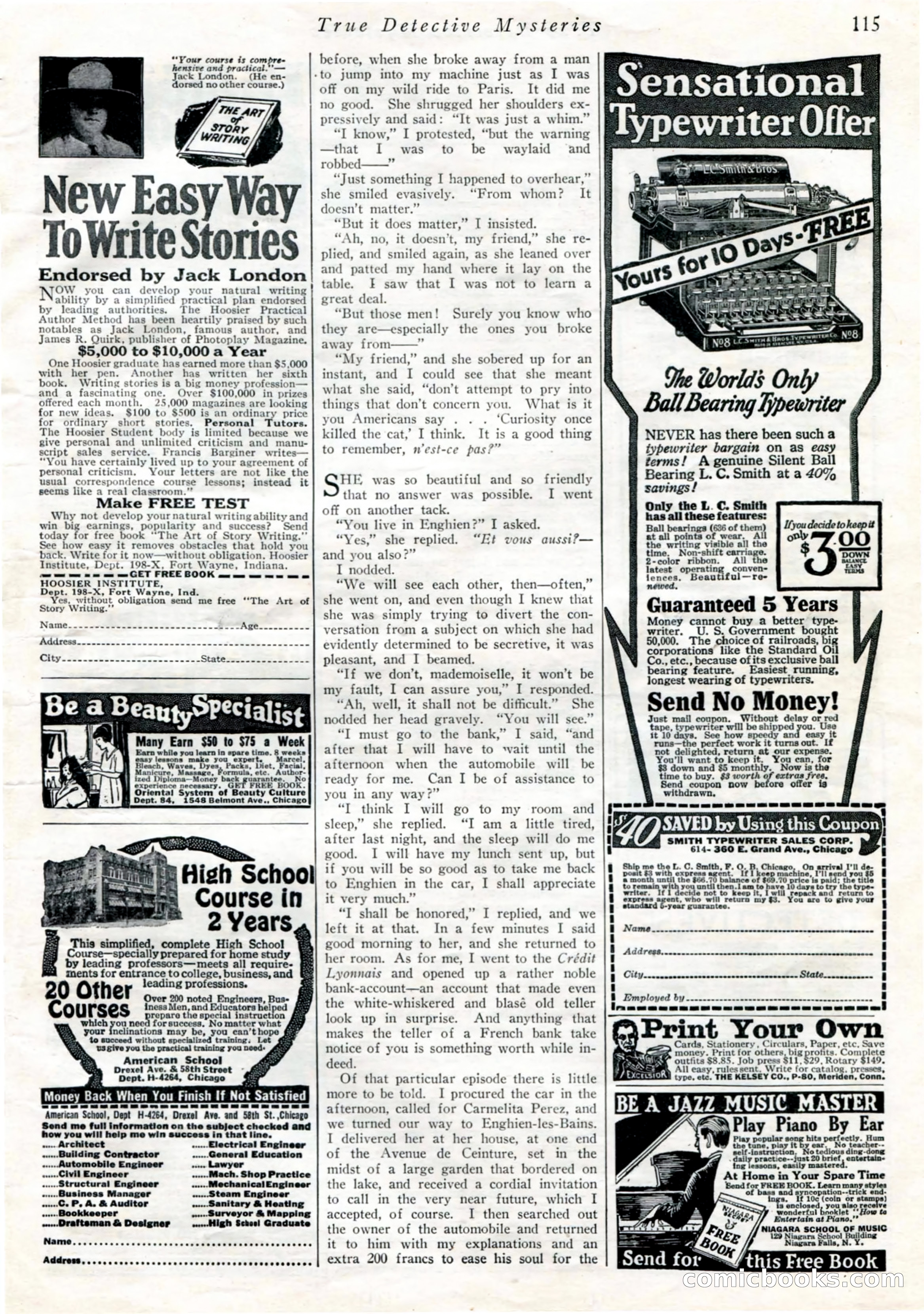 True Detective Mysteries, April 1927 — page 117 of 124