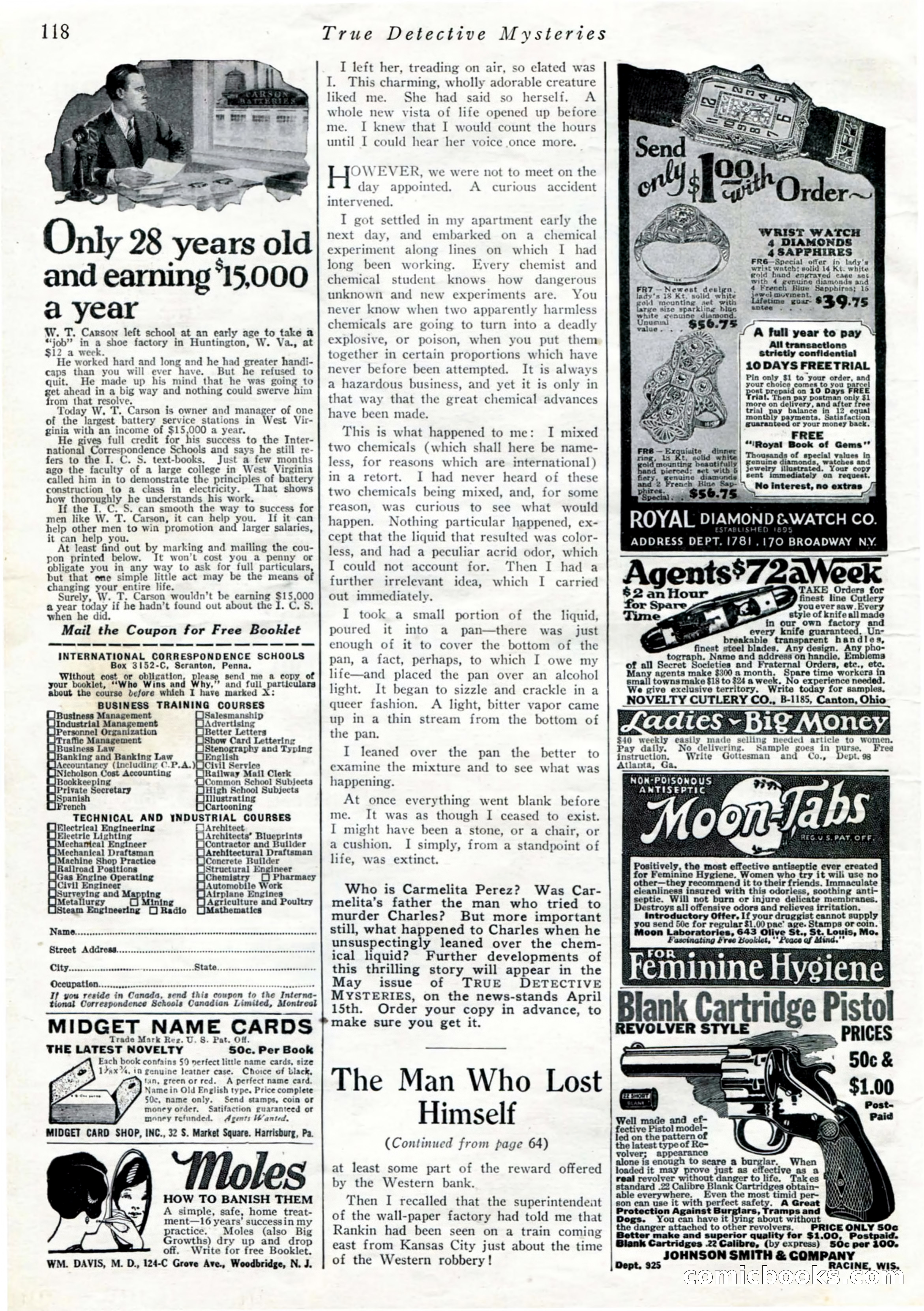 True Detective Mysteries, April 1927 — page 120 of 124