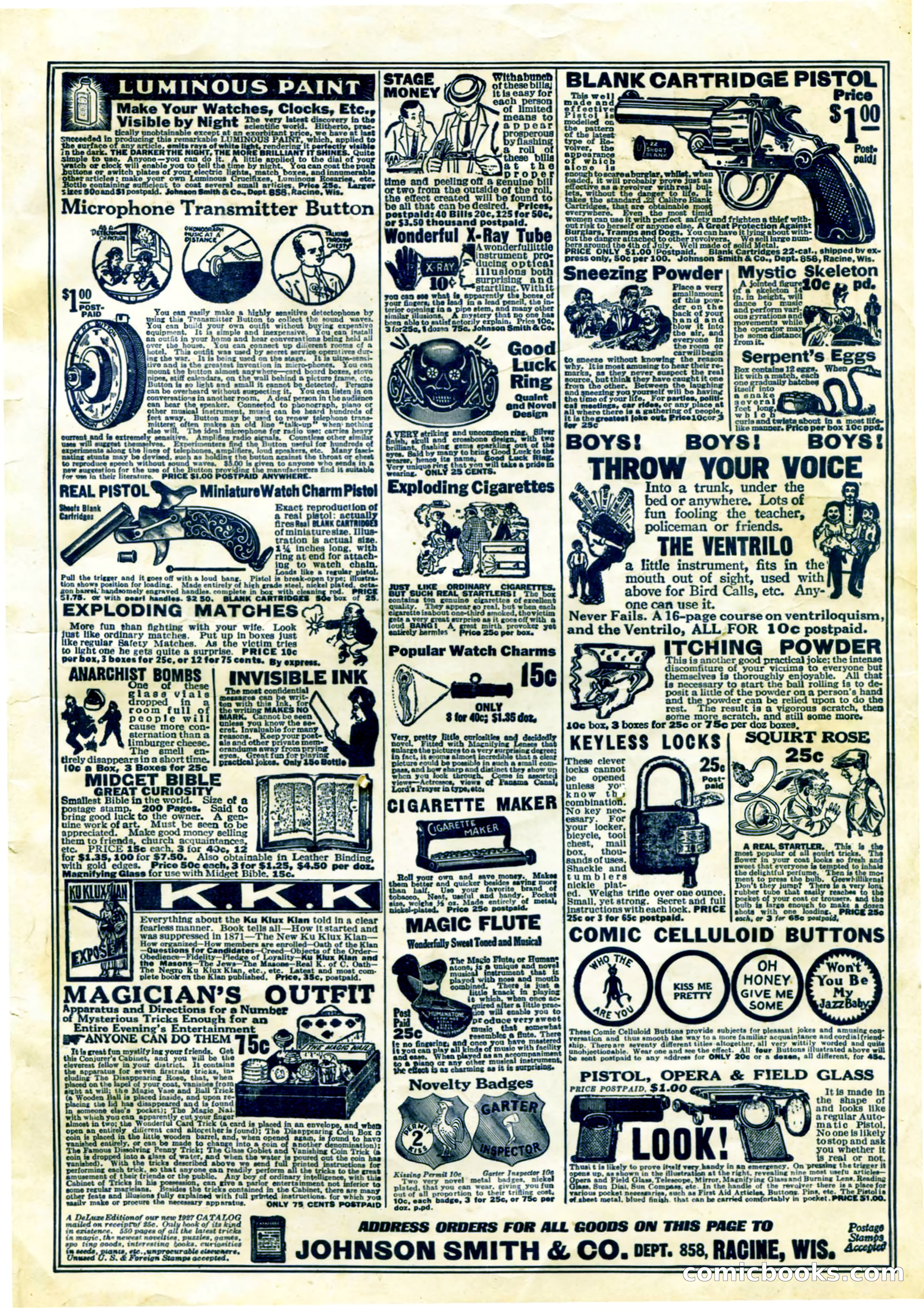 True Detective Mysteries, April 1927 — page 123 of 124