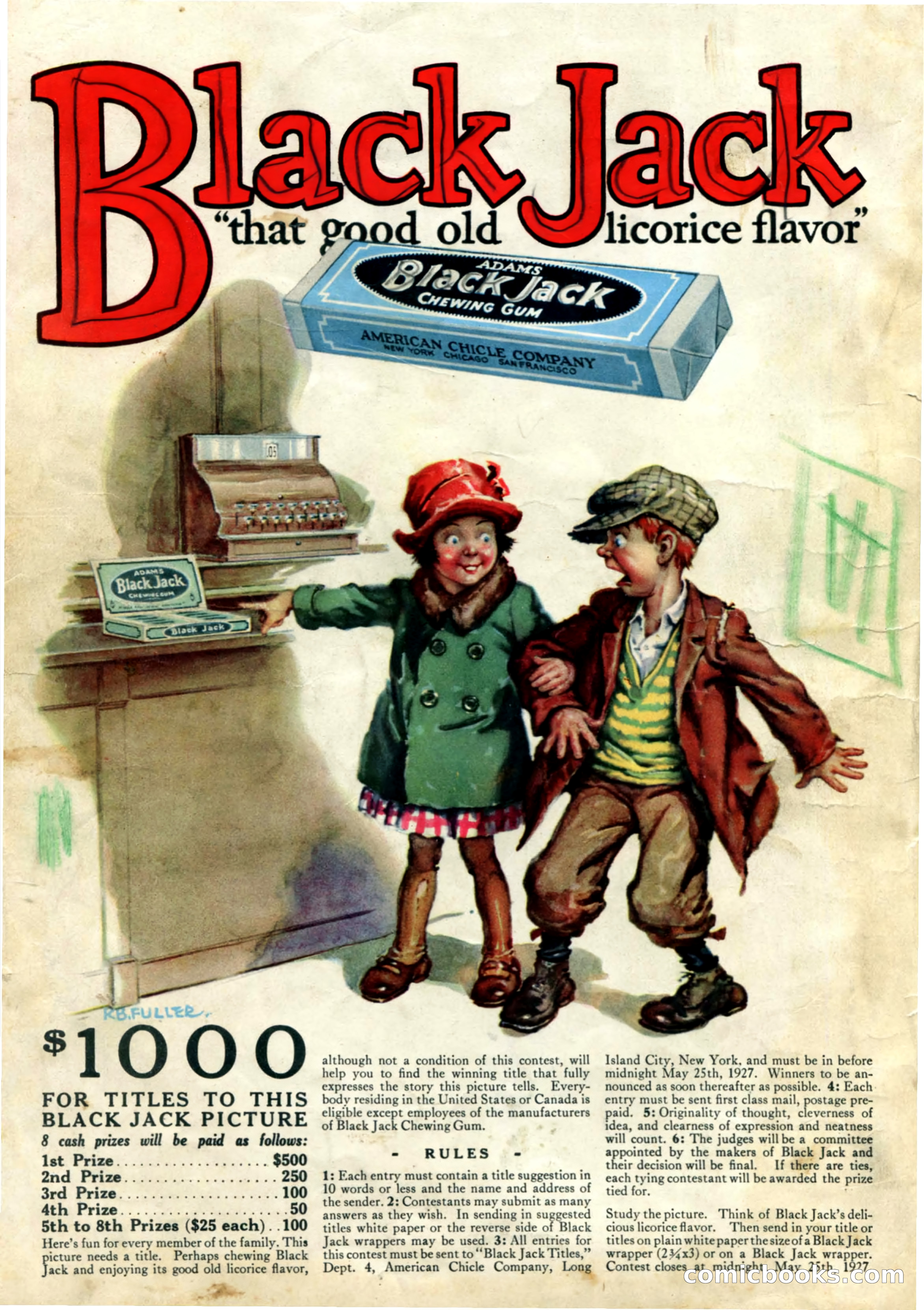 True Detective Mysteries, April 1927 — page 124 of 124