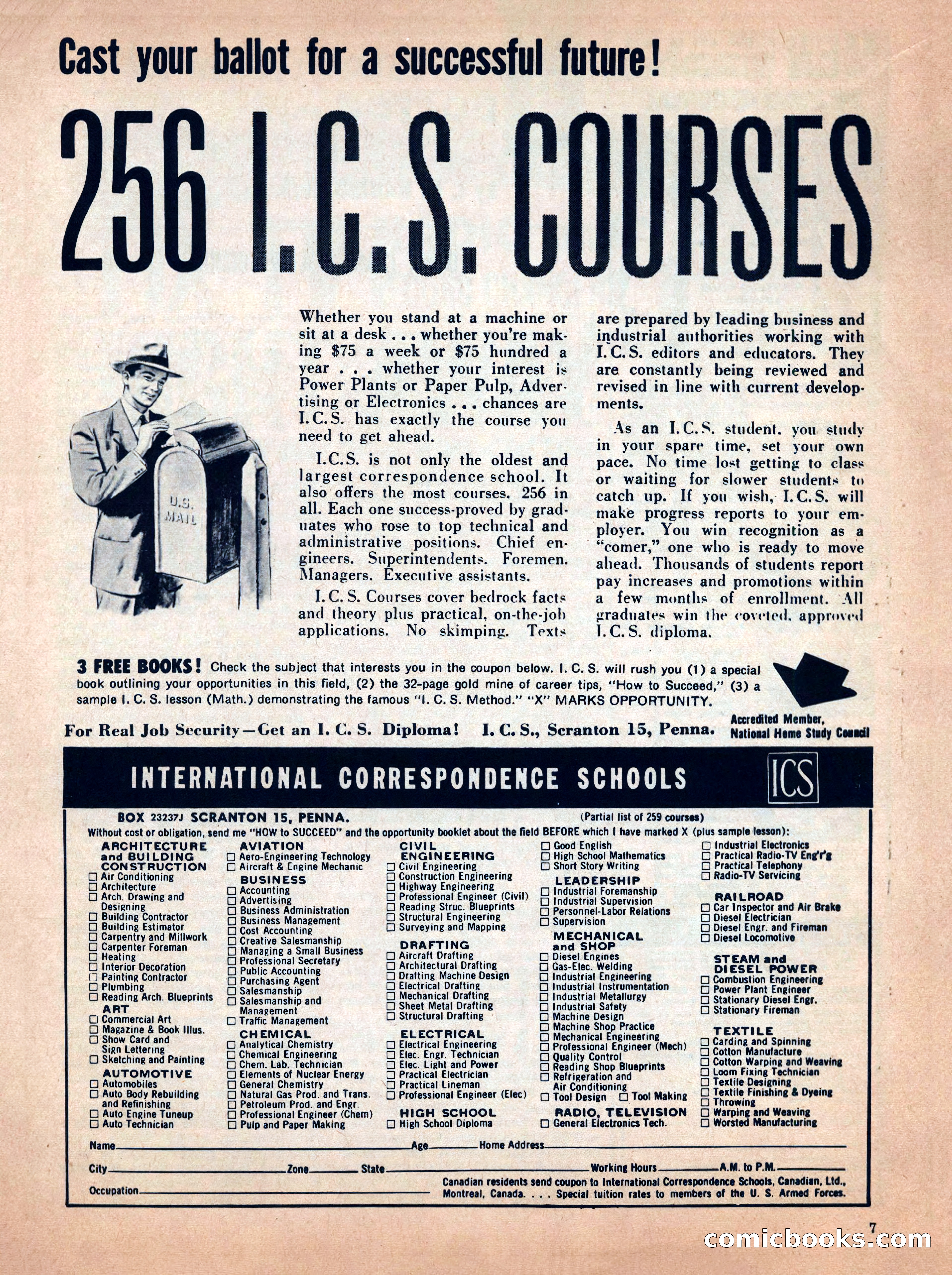True Men Stories, December 1958 — page 7 of 76
