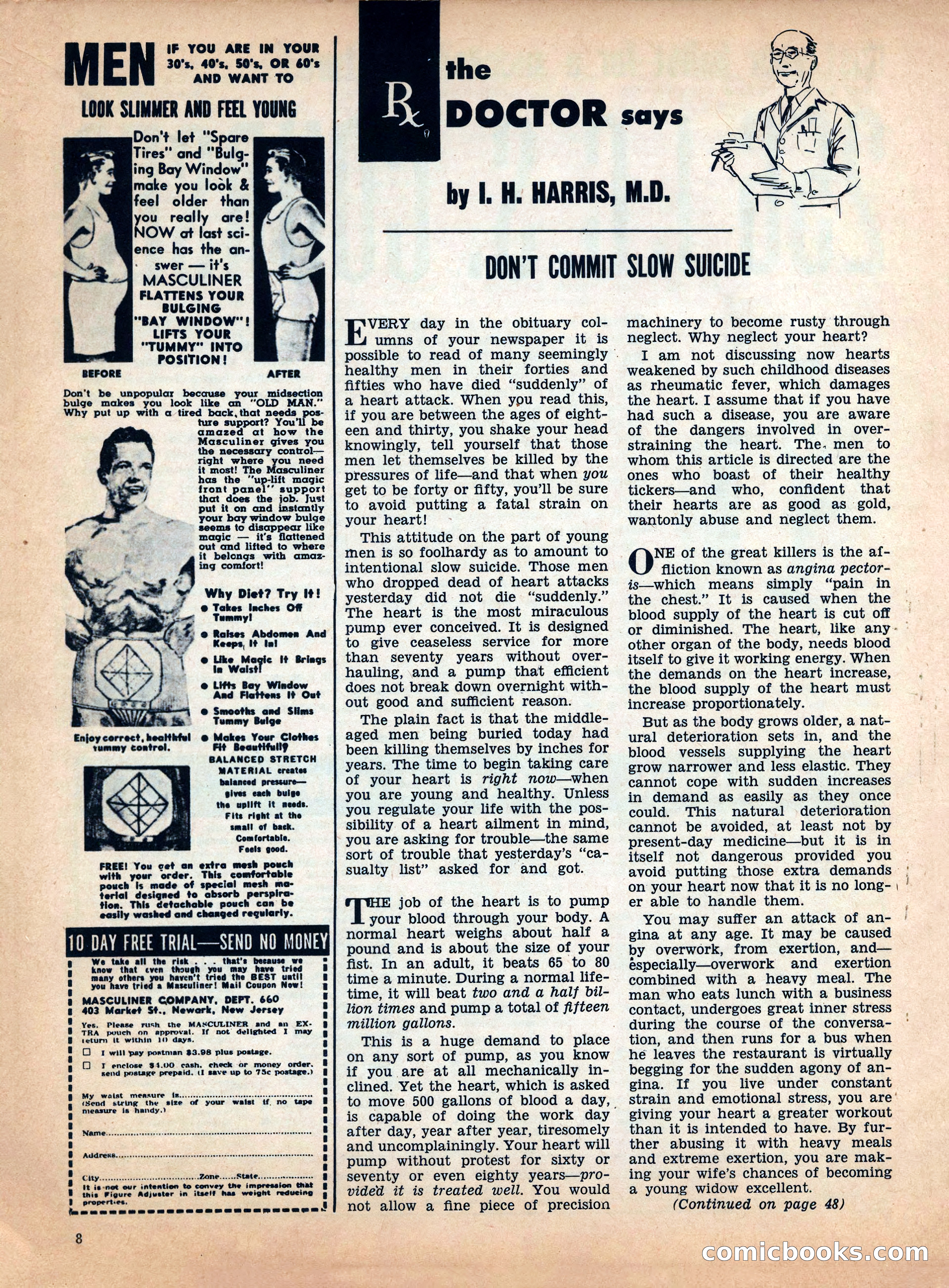 True Men Stories, December 1958 — page 8 of 76