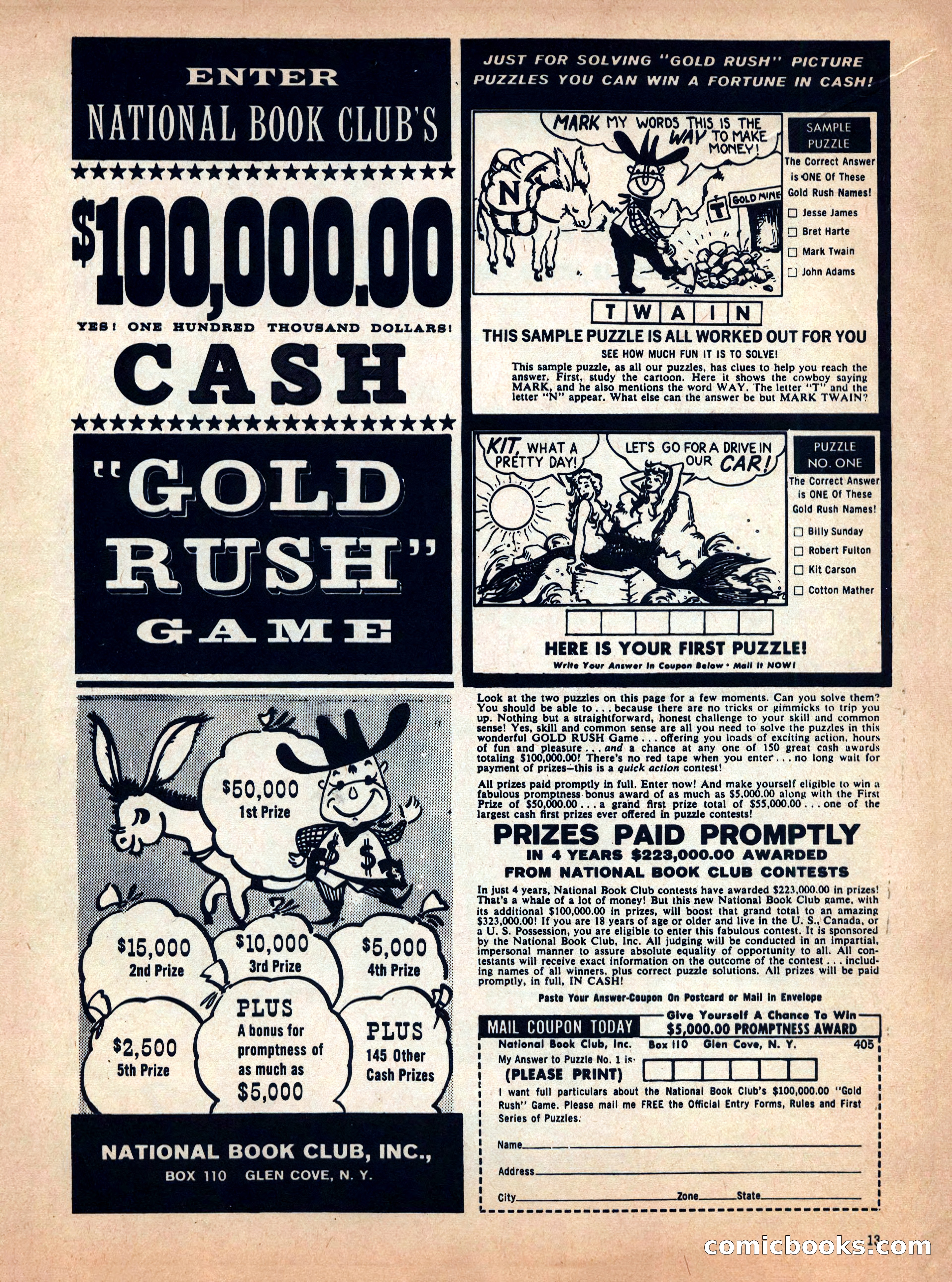 True Men Stories, December 1958 — page 13 of 76