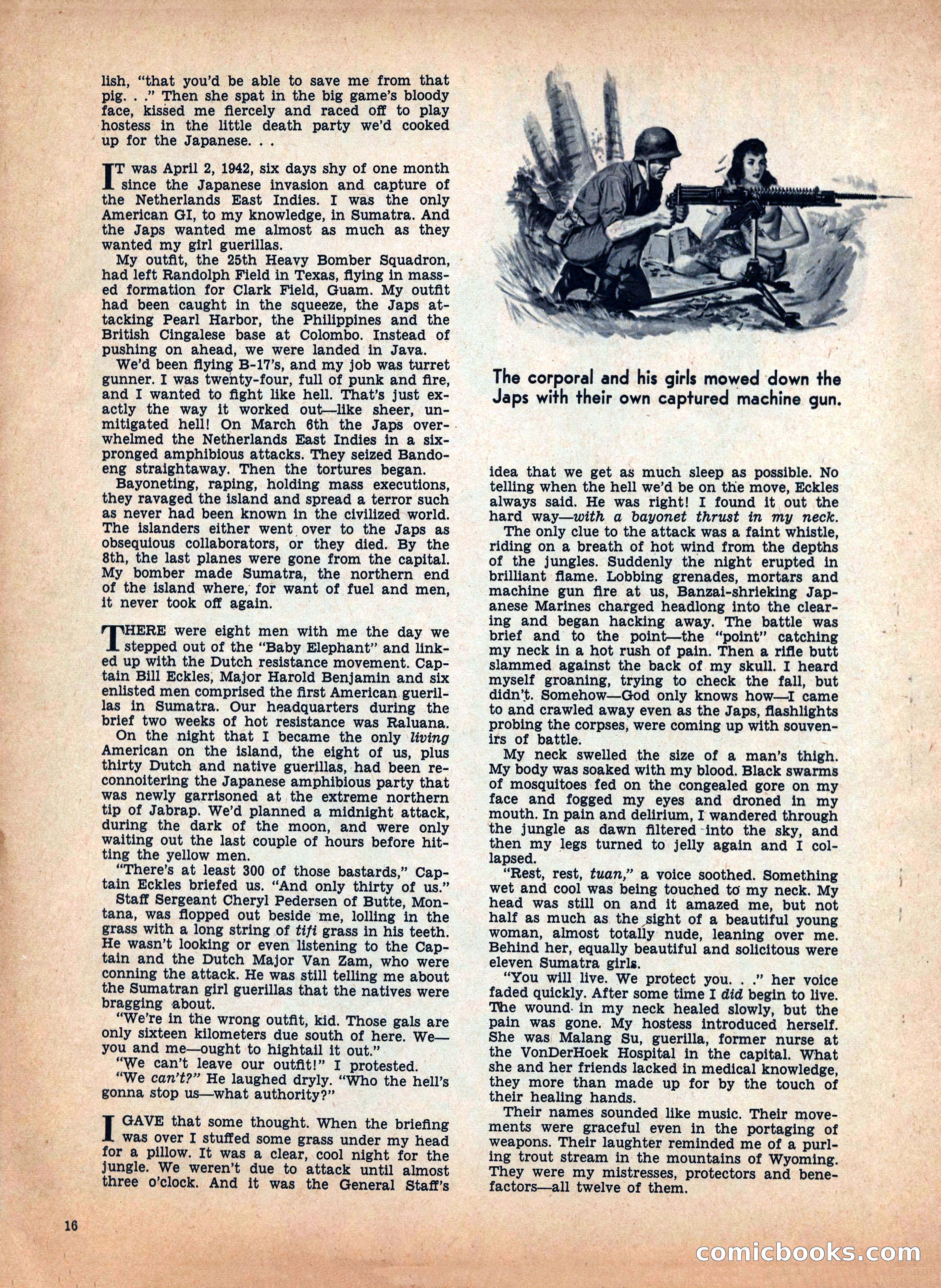 True Men Stories, December 1958 — page 16 of 76