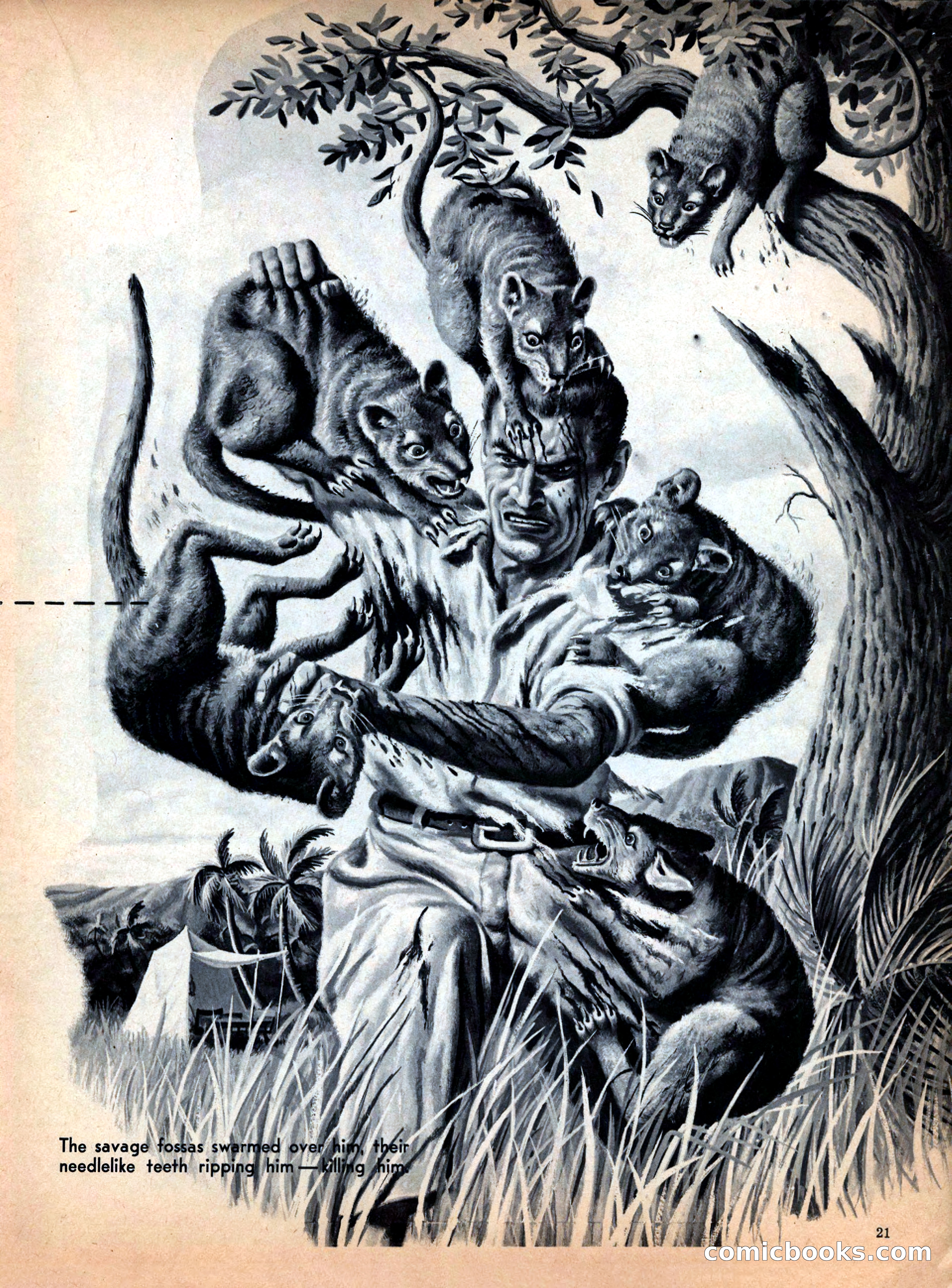 True Men Stories, December 1958 — page 21 of 76