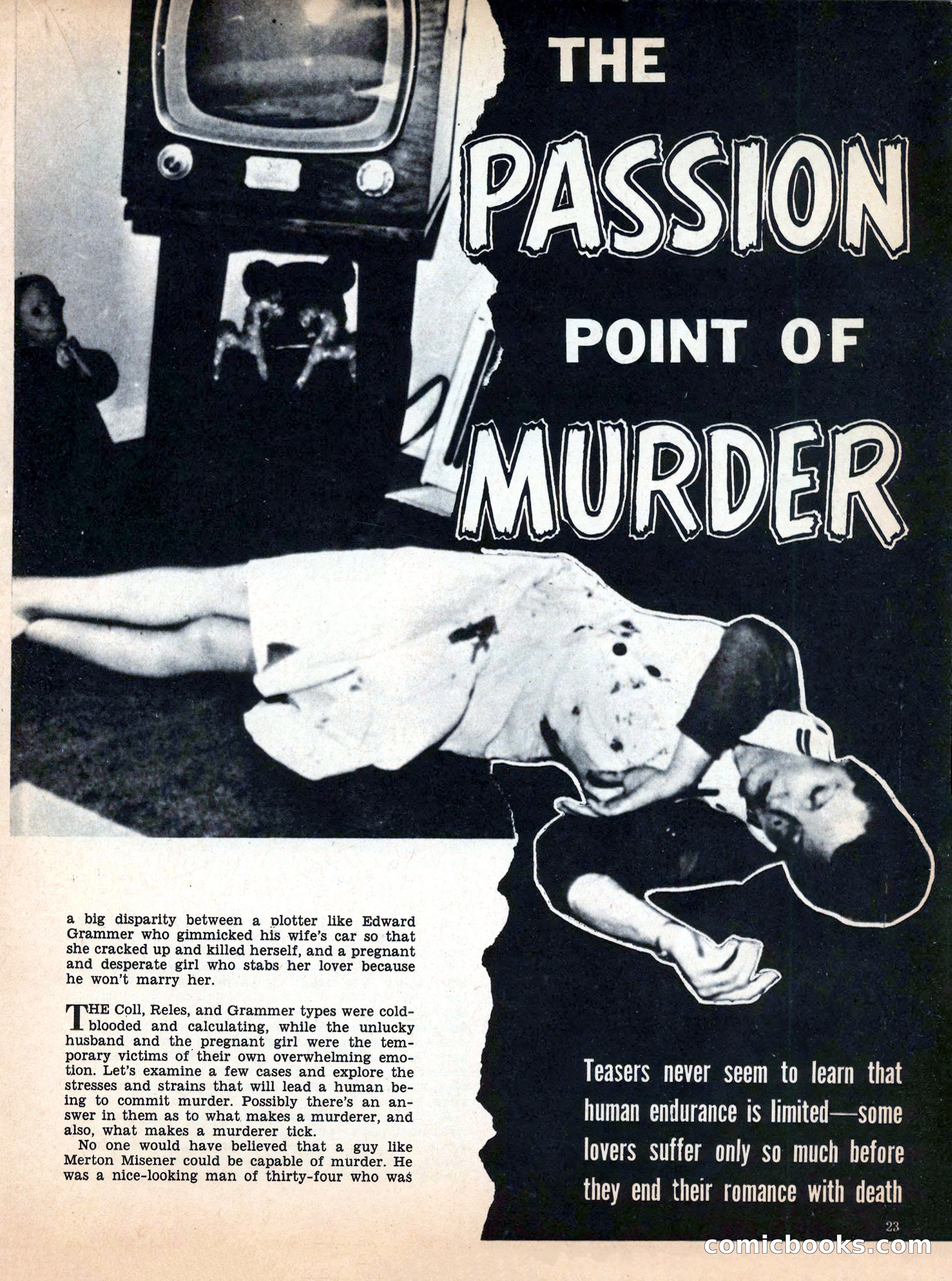 True Men Stories, December 1958 — page 23 of 76