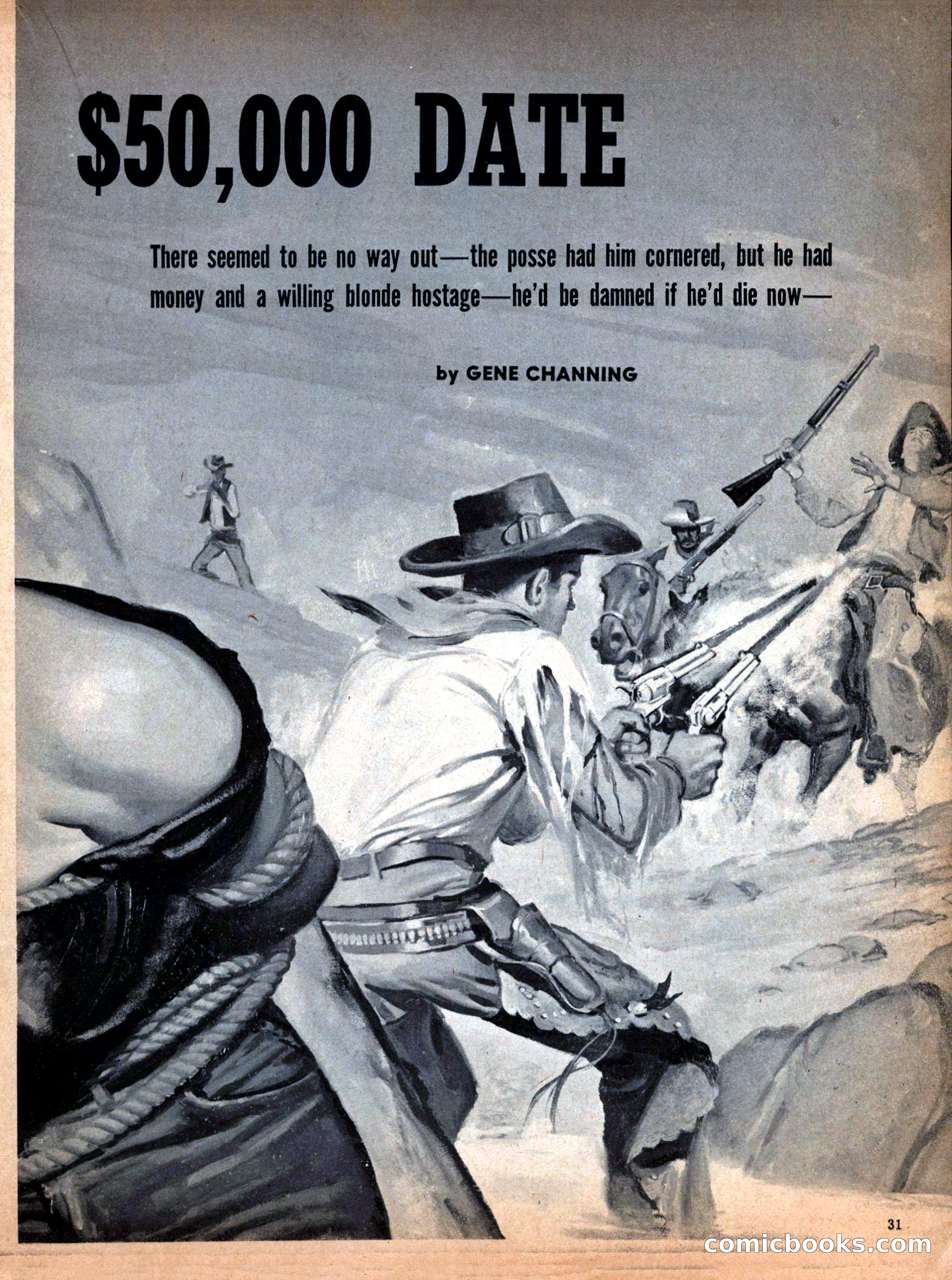 True Men Stories, December 1958 — page 31 of 76
