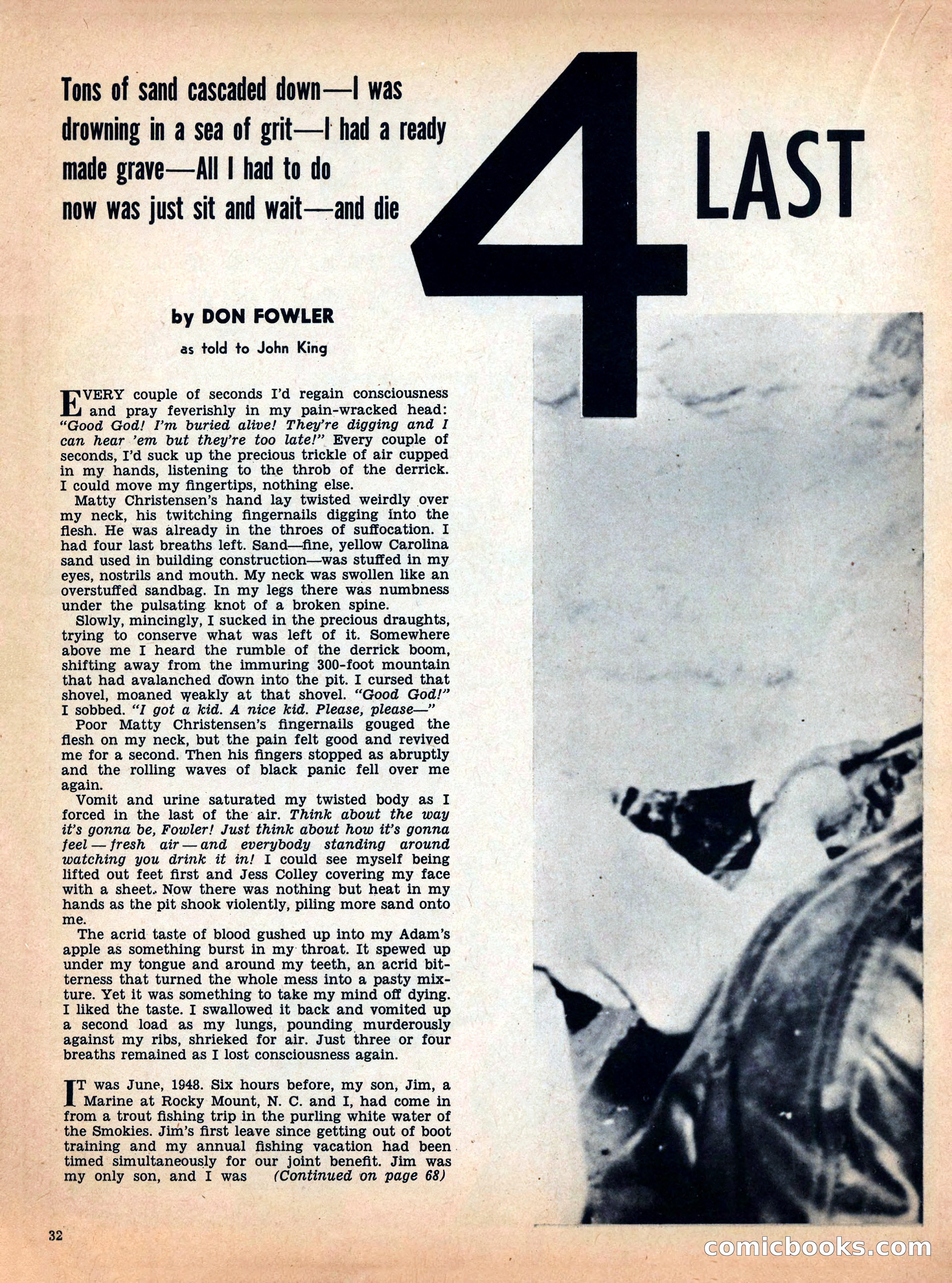 True Men Stories, December 1958 — page 32 of 76