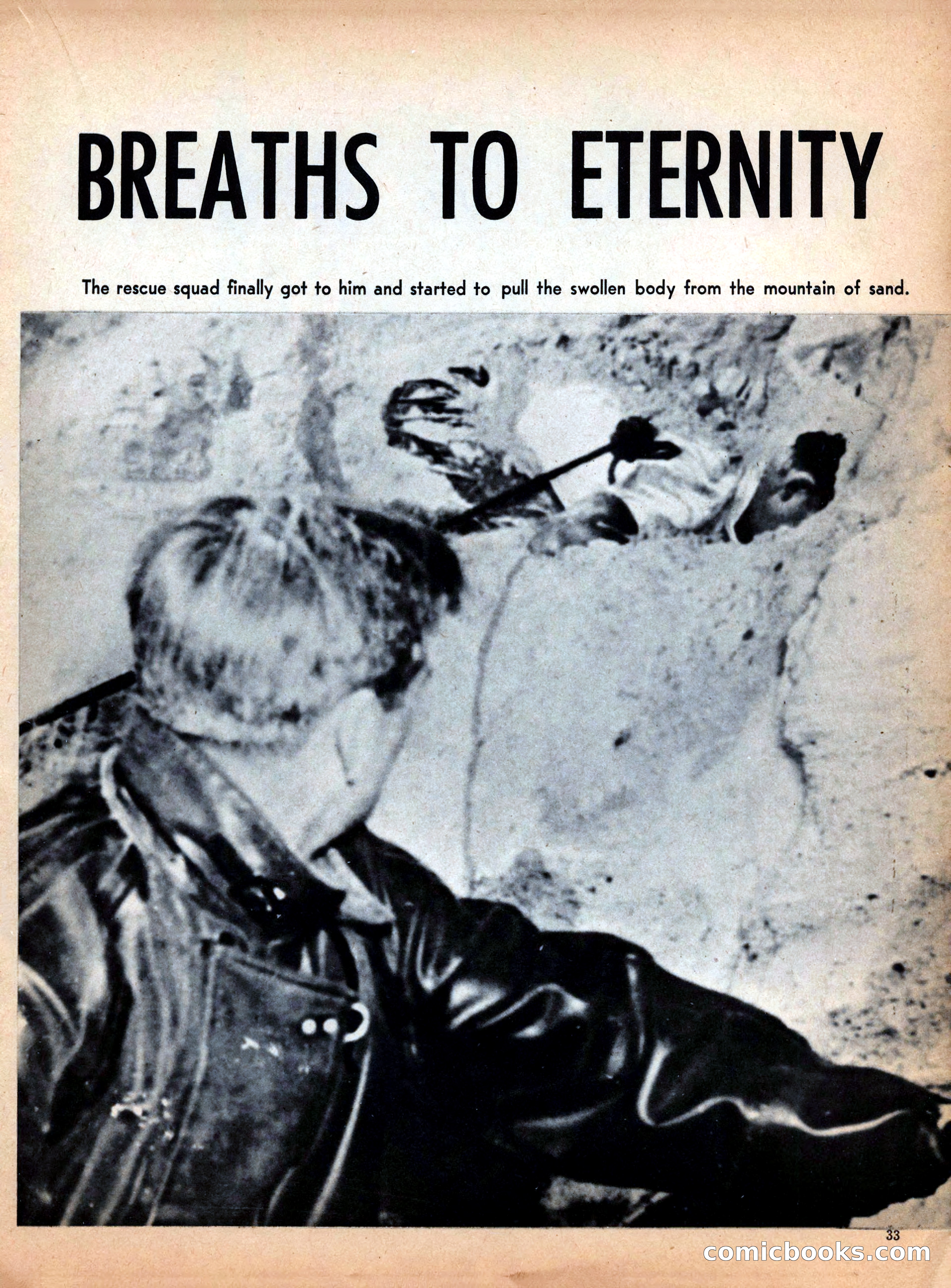 True Men Stories, December 1958 — page 33 of 76