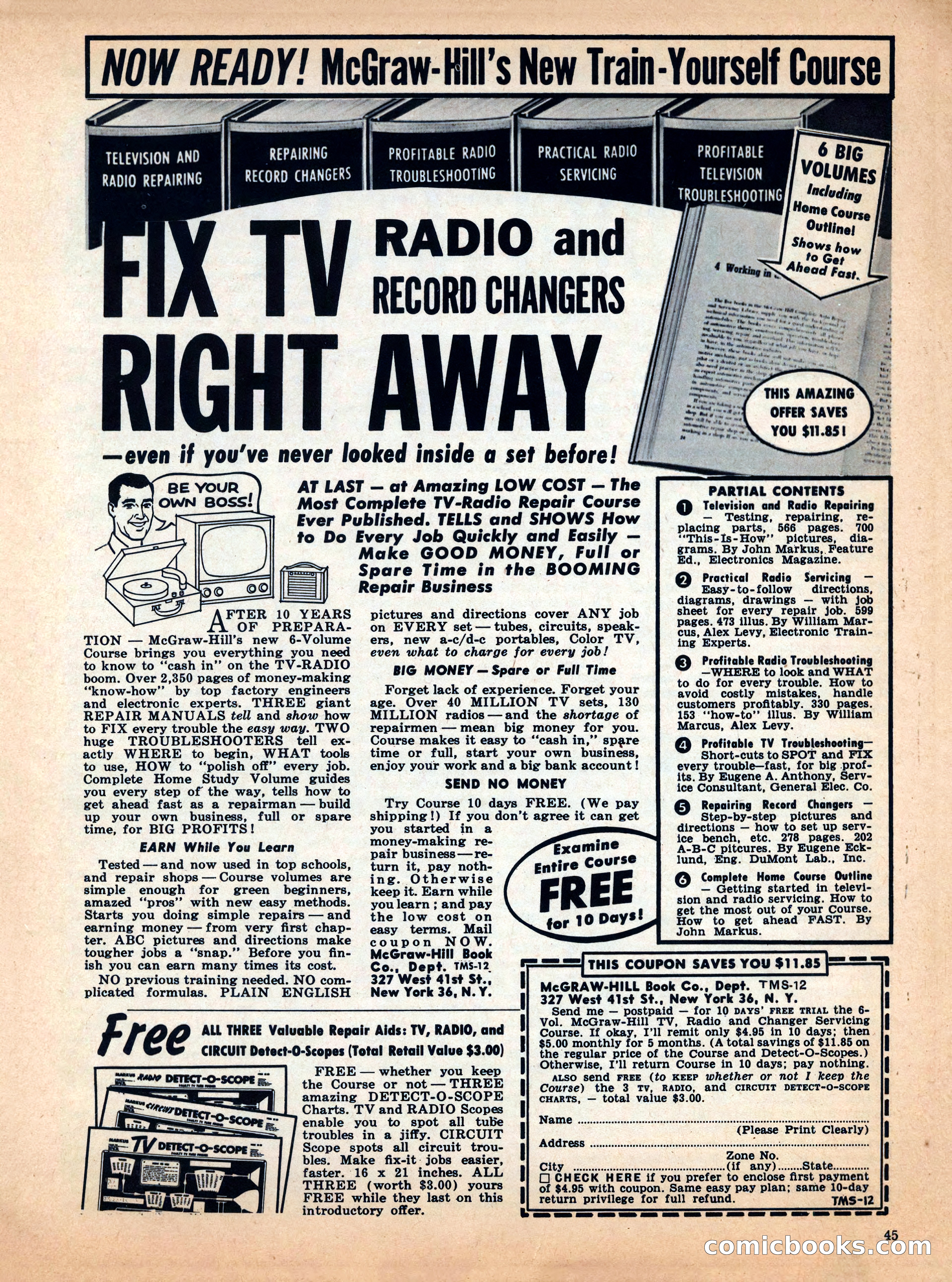 True Men Stories, December 1958 — page 45 of 76