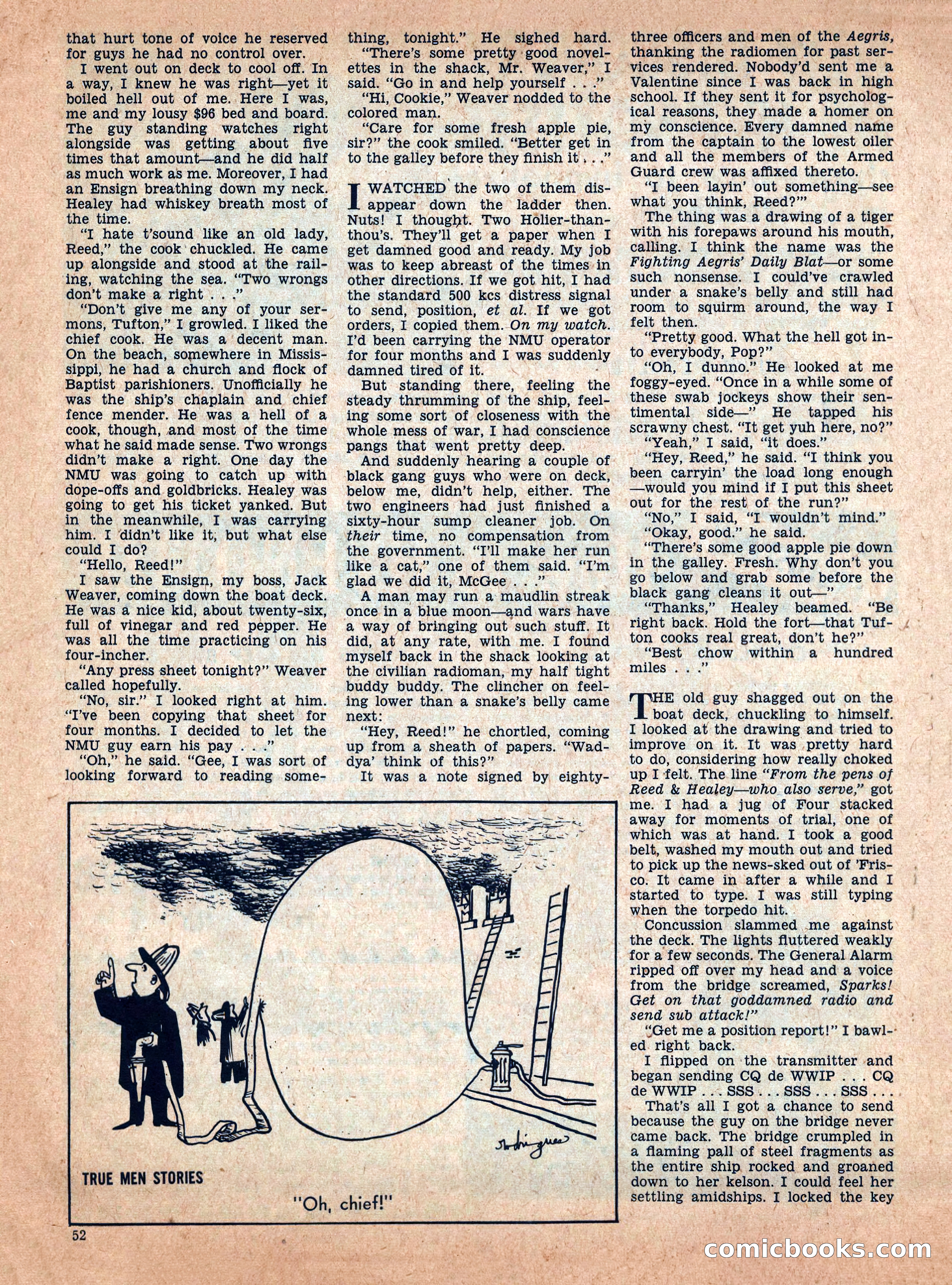 True Men Stories, December 1958 — page 52 of 76