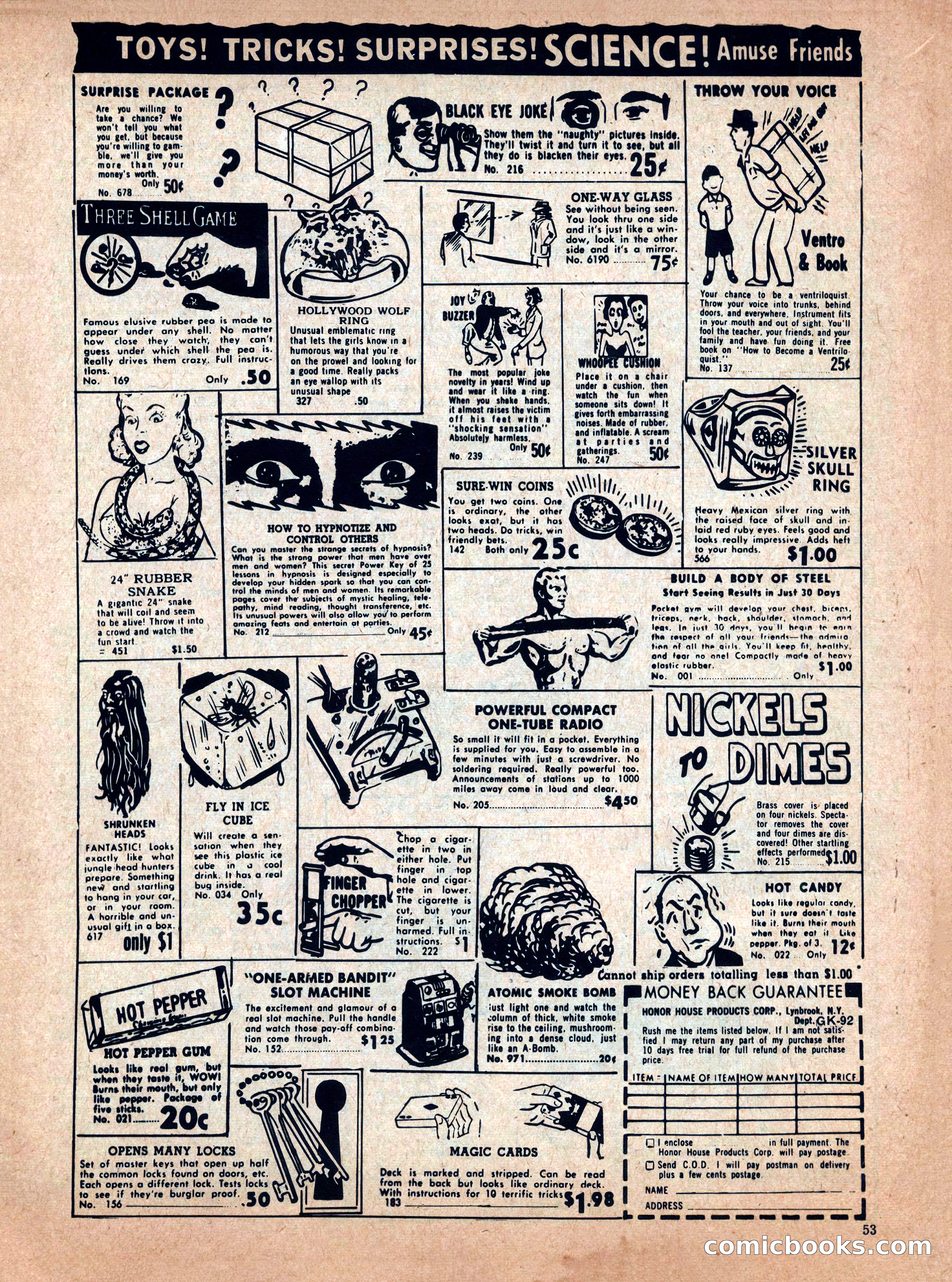 True Men Stories, December 1958 — page 53 of 76
