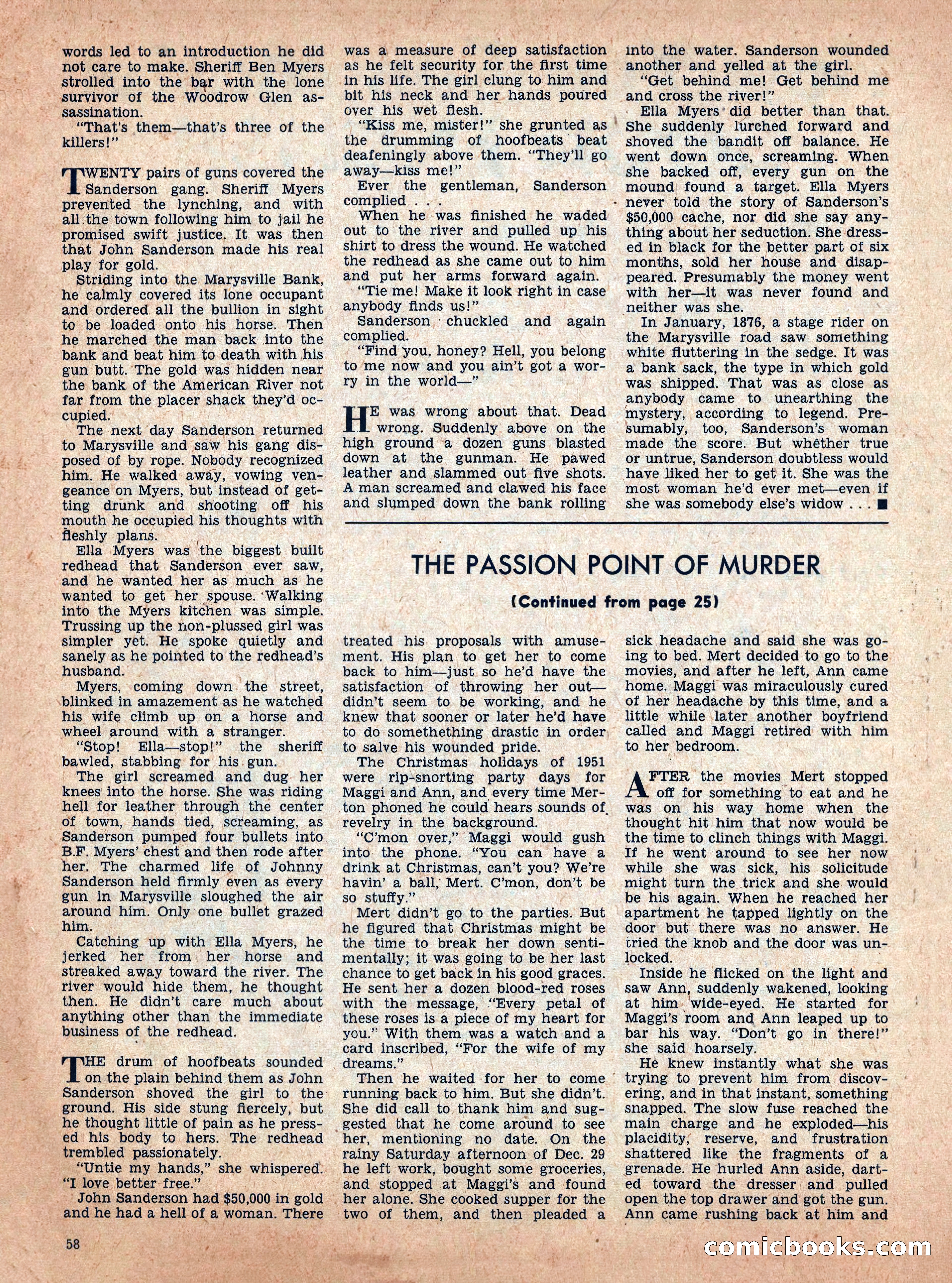 True Men Stories, December 1958 — page 58 of 76