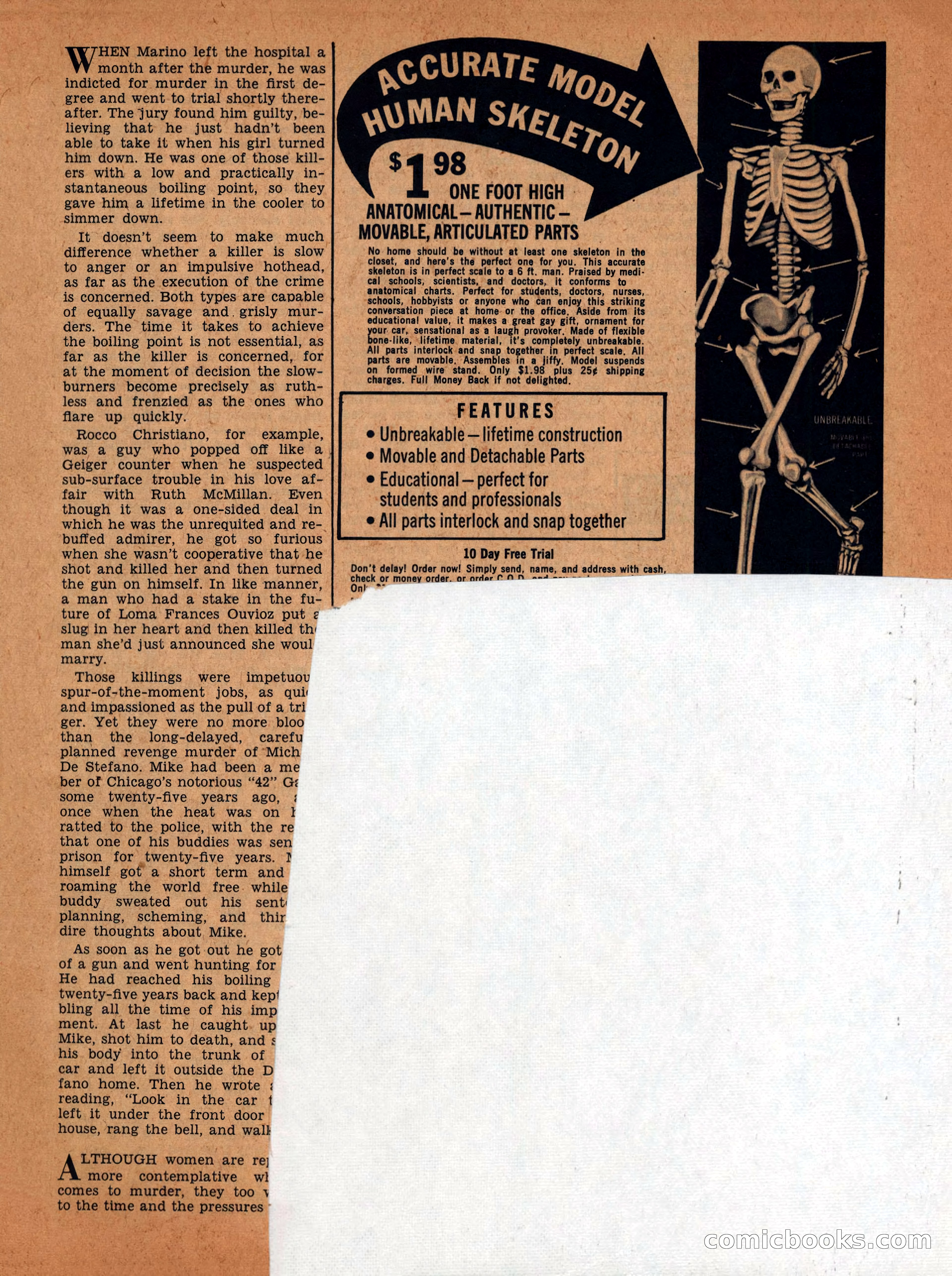 True Men Stories, December 1958 — page 61 of 76
