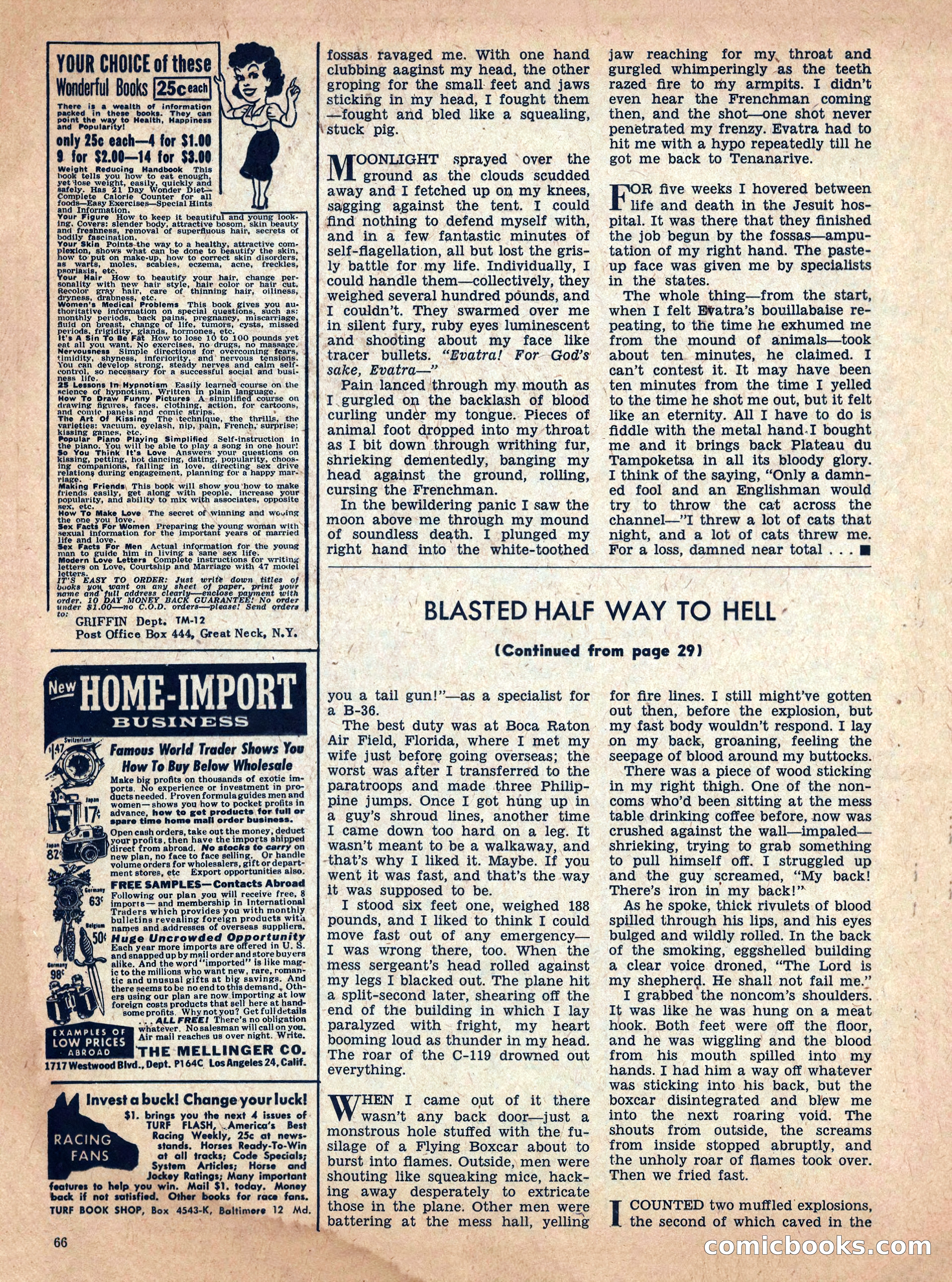 True Men Stories, December 1958 — page 66 of 76