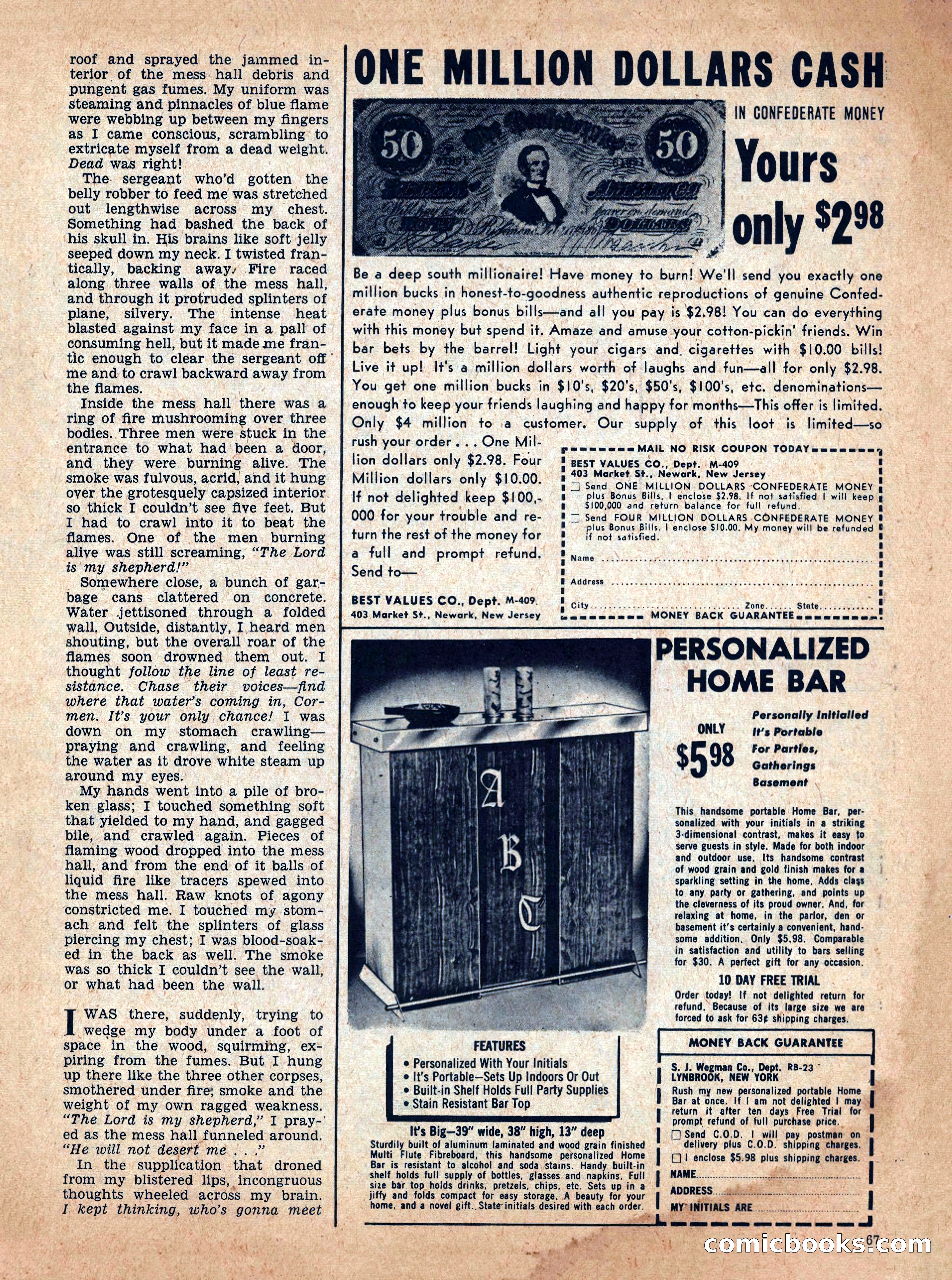 True Men Stories, December 1958 — page 67 of 76