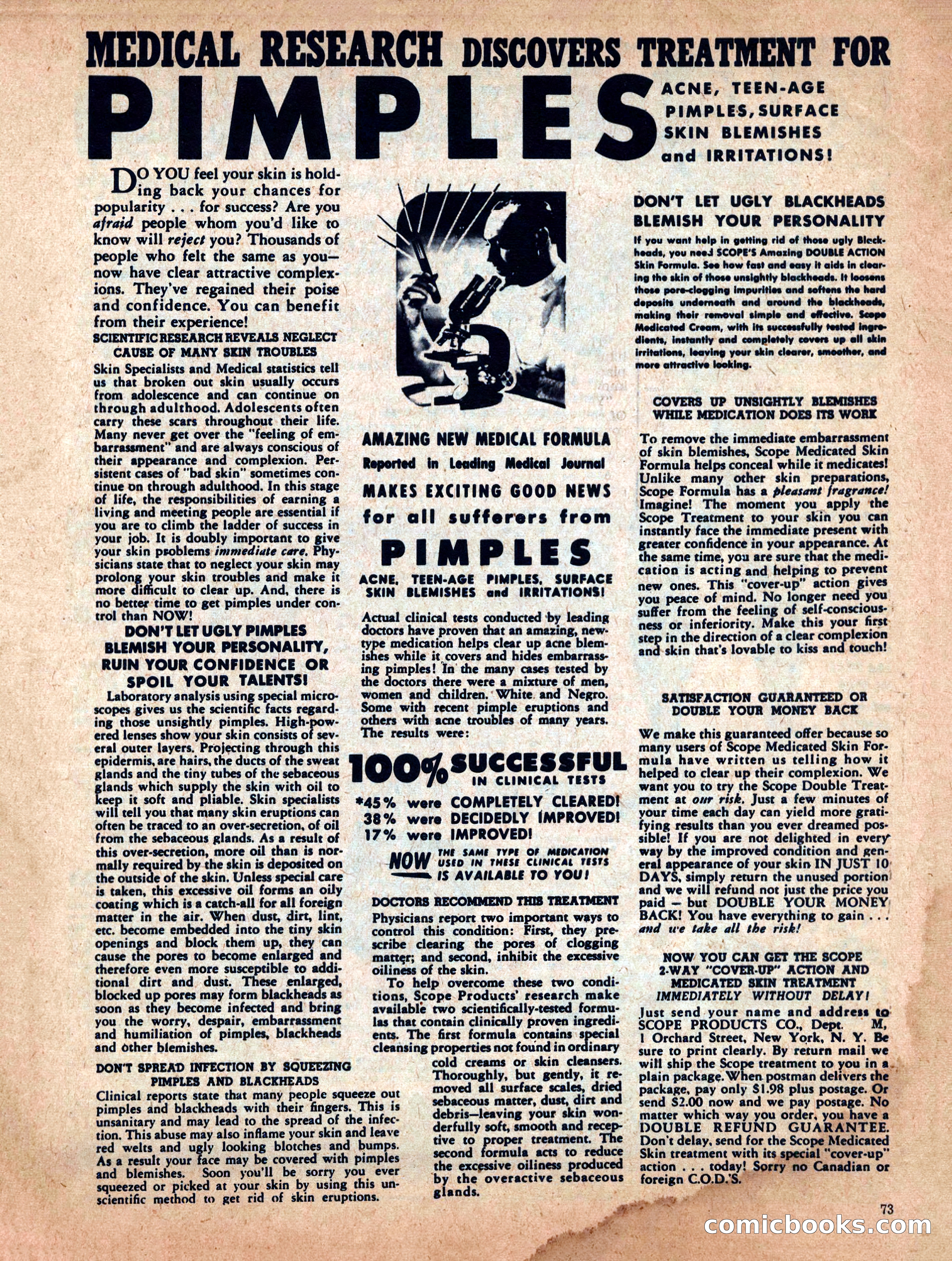 True Men Stories, December 1958 — page 73 of 76