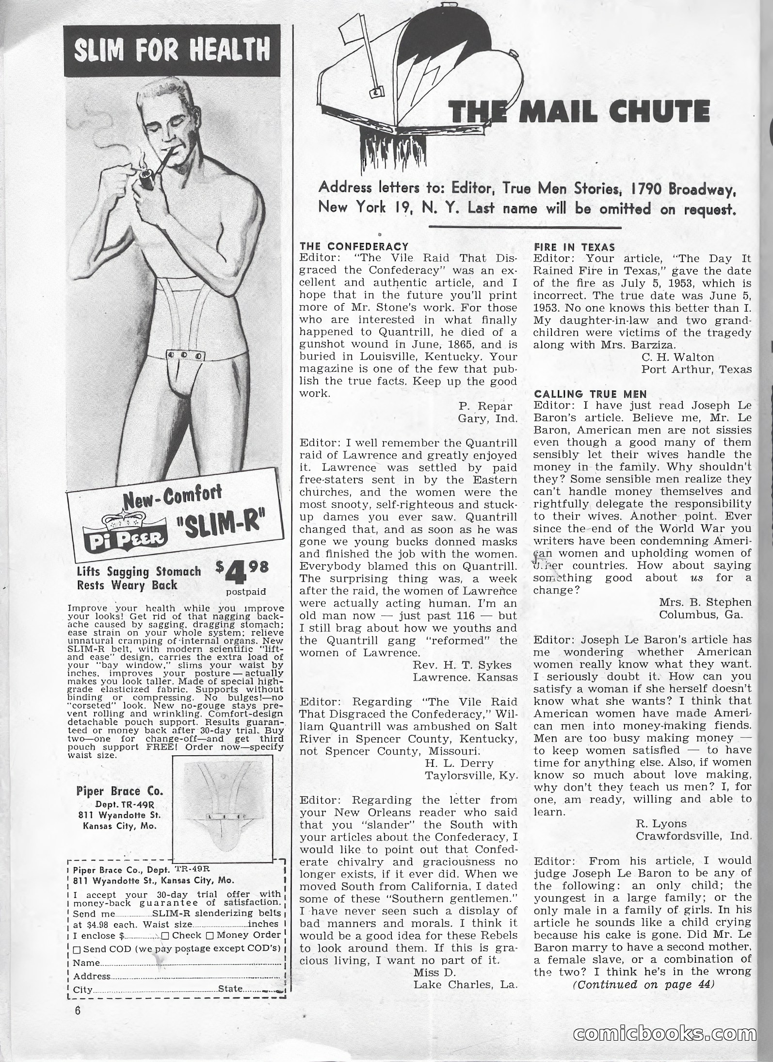 True Men Stories, April 1959 — page 6 of 77