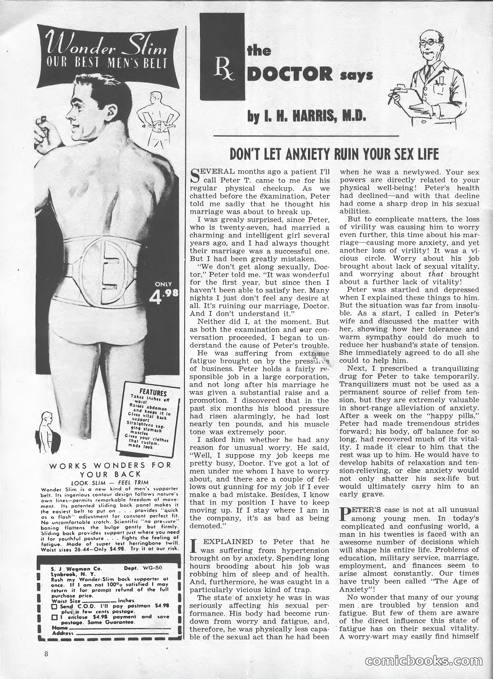 True Men Stories, April 1959 — page 8 of 77