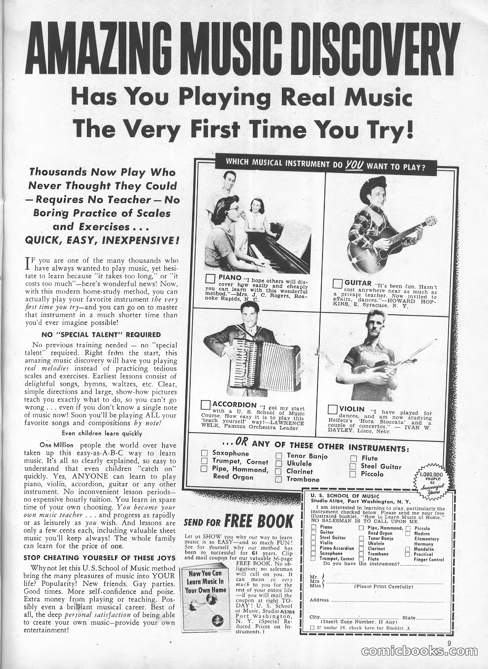 True Men Stories, April 1959 — page 9 of 77