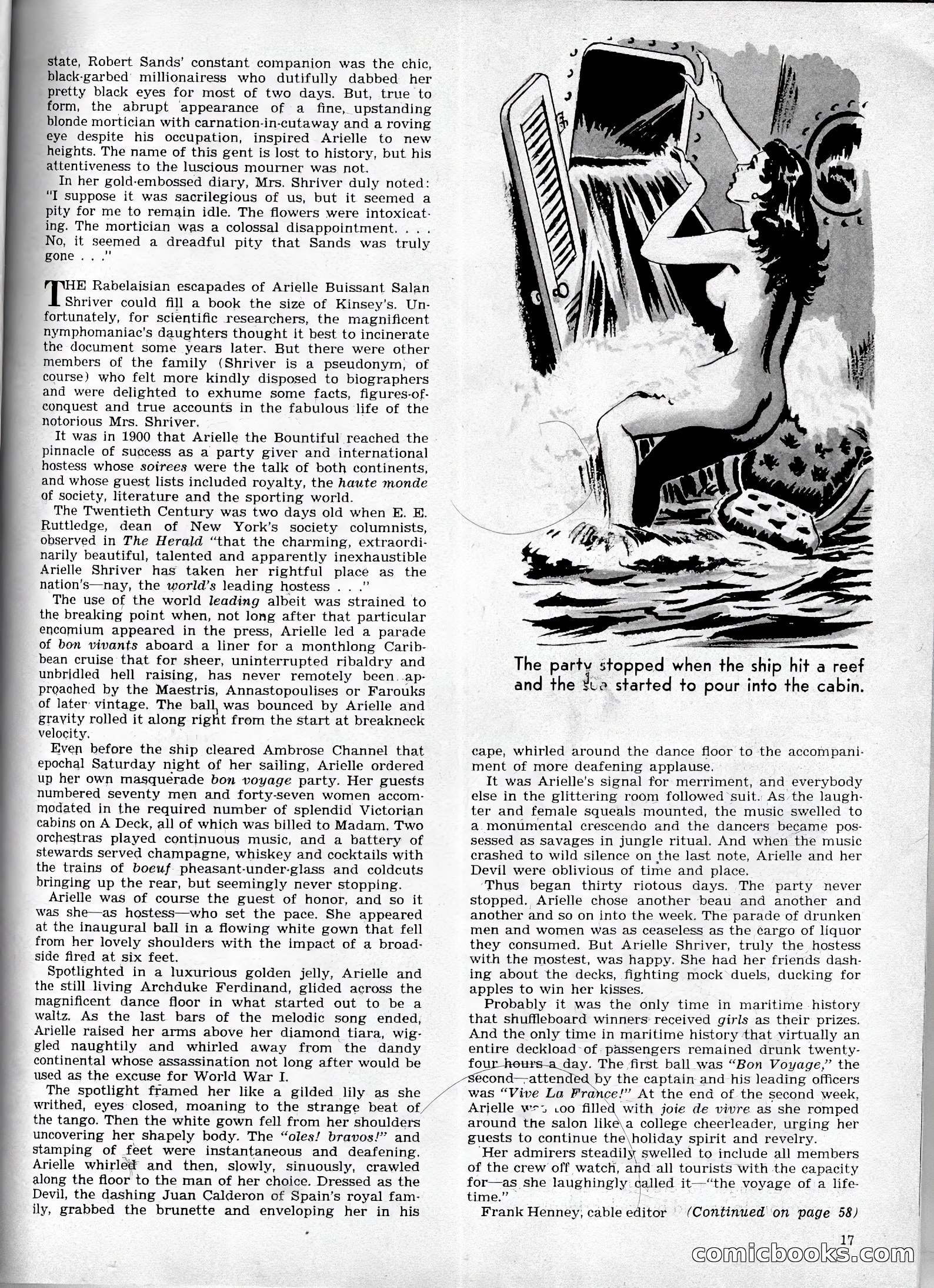 True Men Stories, April 1959 — page 18 of 77