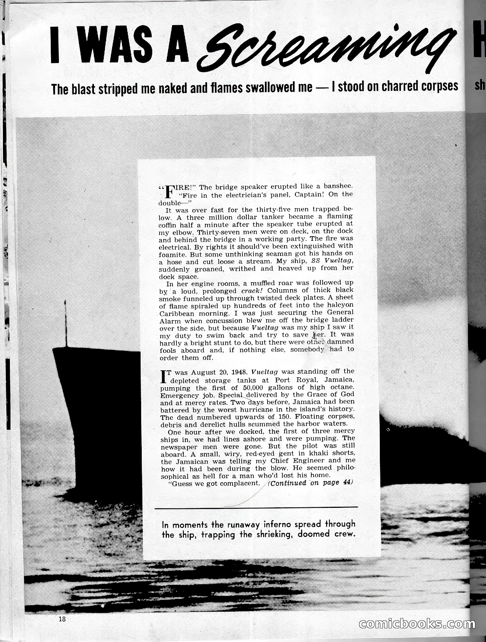 True Men Stories, April 1959 — page 19 of 77